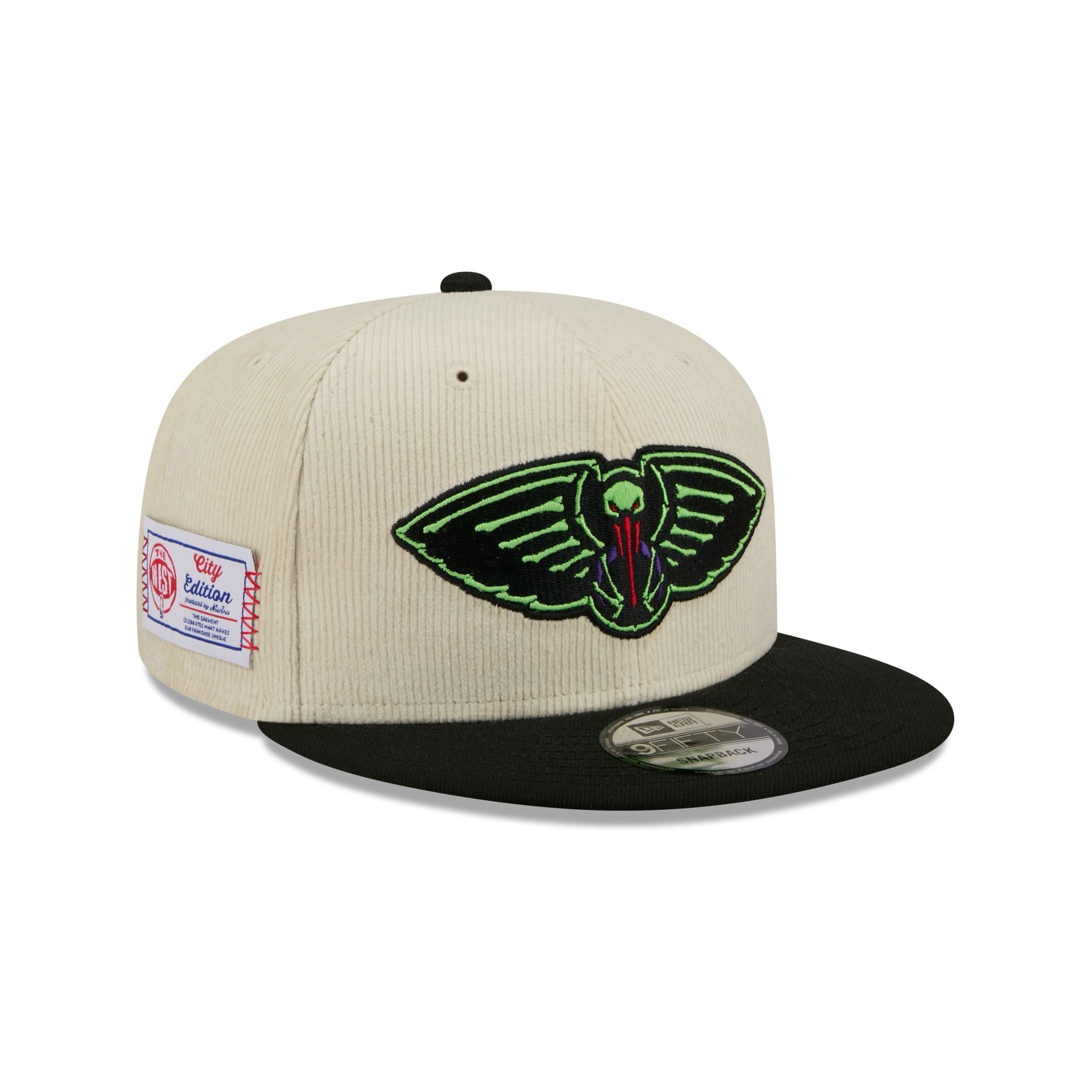 キャプテン3点 New Orleans Pelicans 2025 City Edition Chrome White Corduroy
