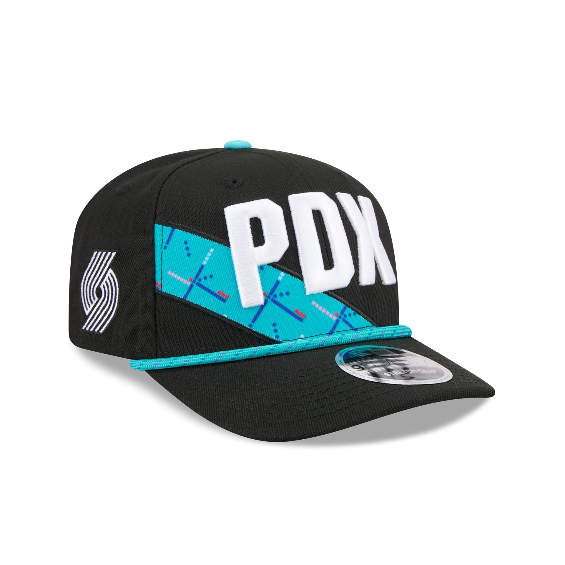 new era 3点セット Portland Trail Blazers 2025 City Edition 9SEVENTY Stretch-Snap Hat