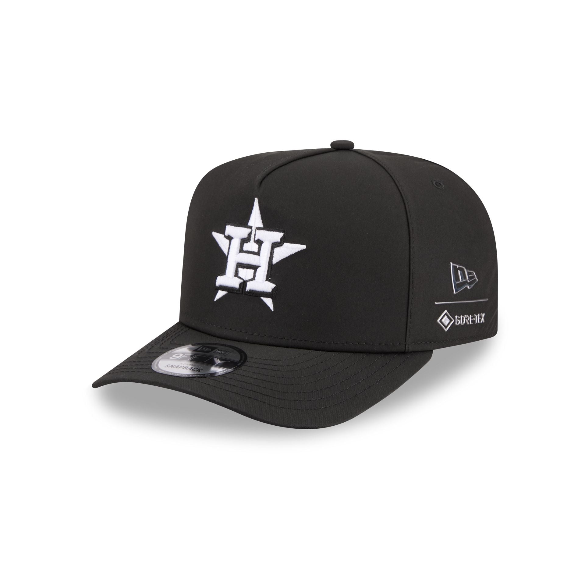 Houston Astros GORE-TEX Black 9FIFTY A-Frame Snapback Hat – New