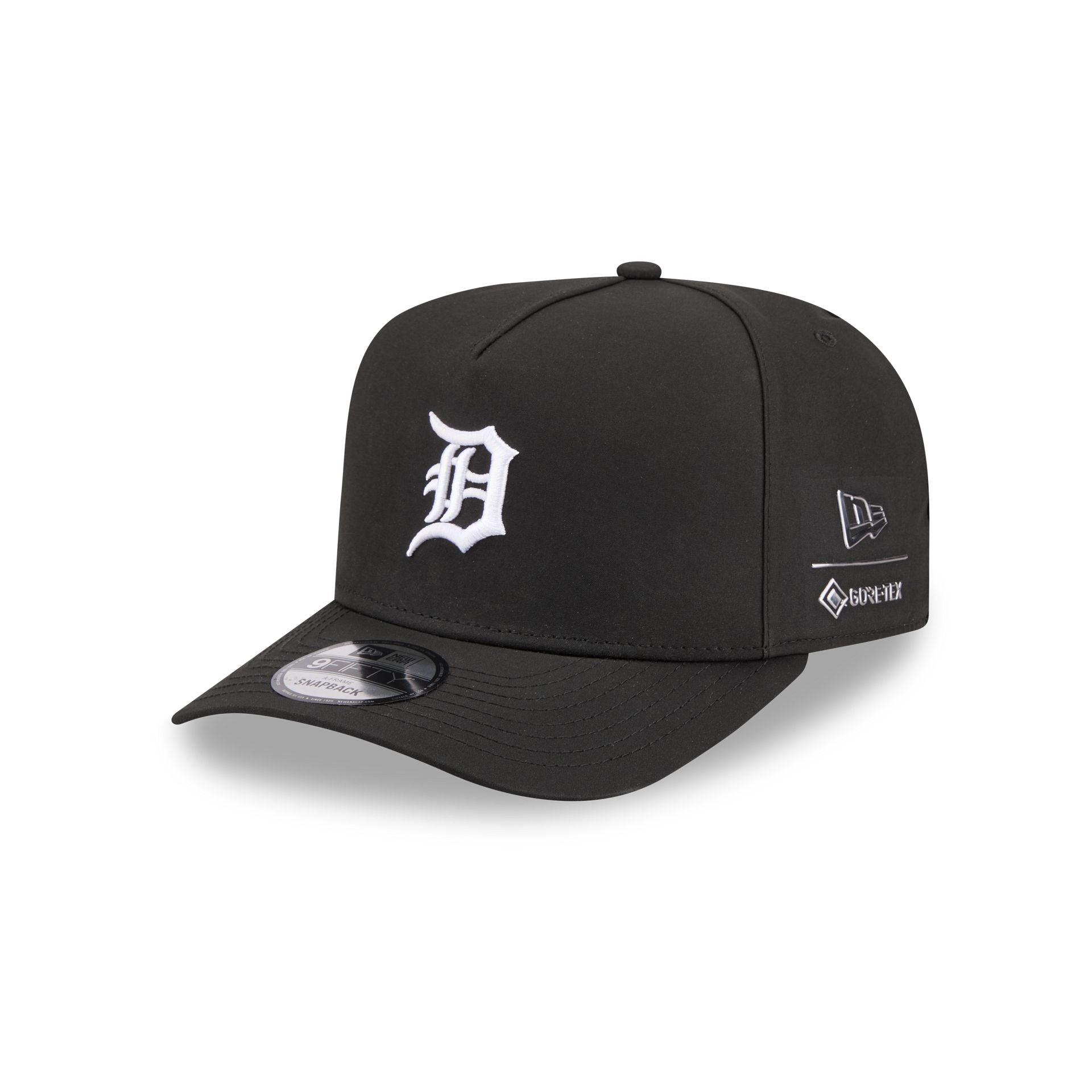 Detroit Tigers GORE-TEX Black 9FIFTY A-Frame Snapback Hat – New