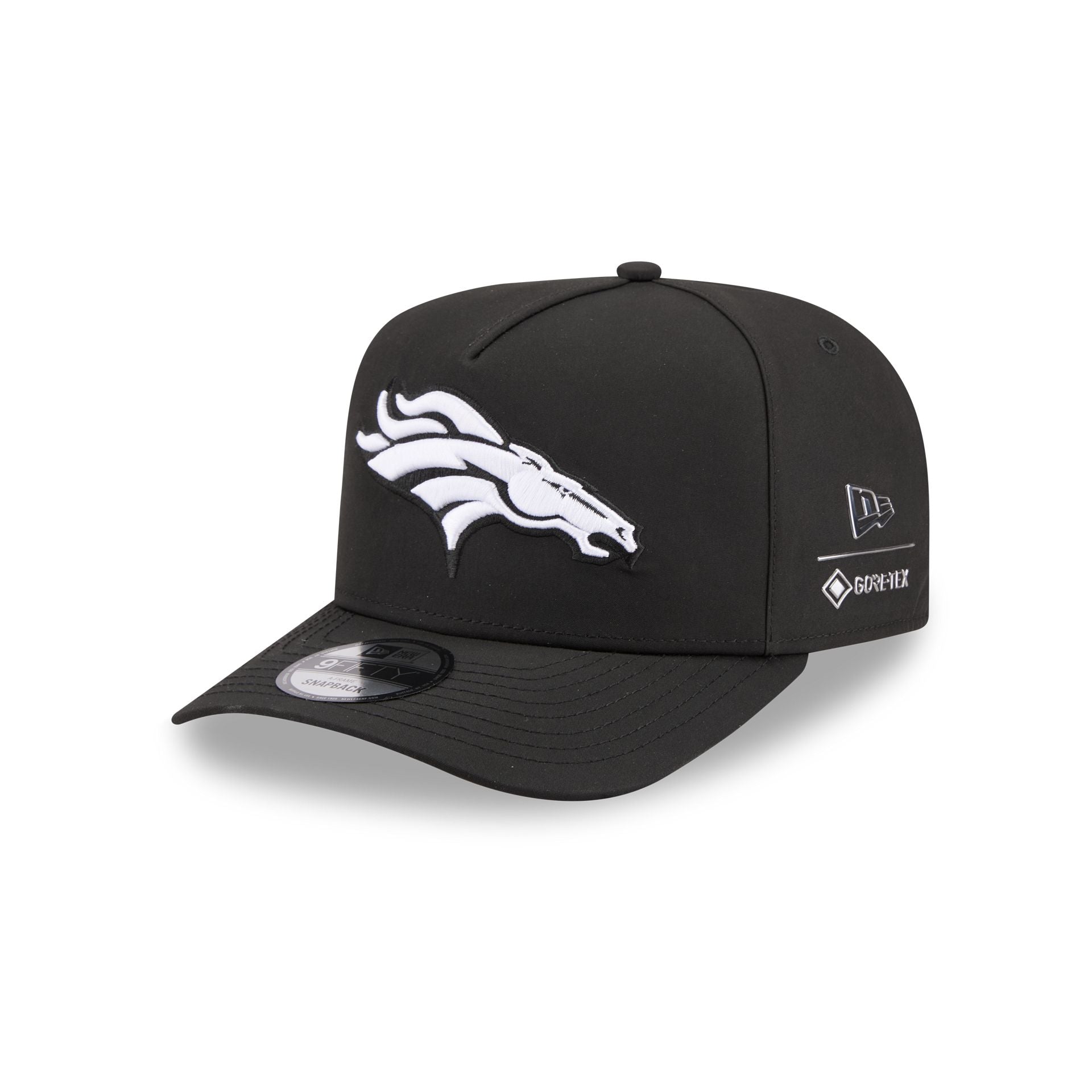 Denver Broncos GORE-TEX Black 9FIFTY A-Frame Snapback Hat – New