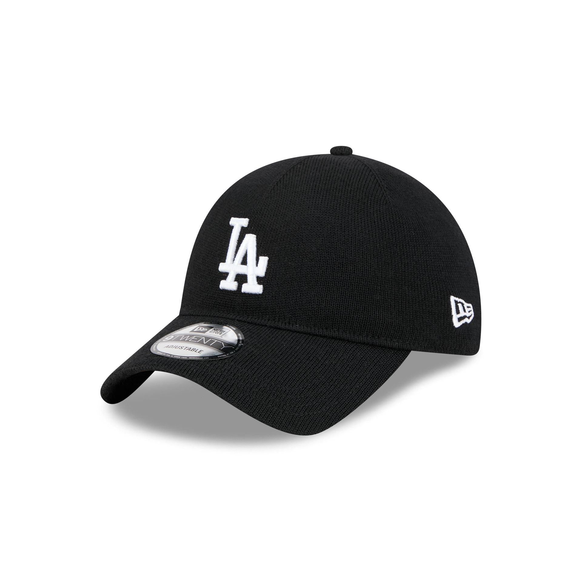 Los Angeles Dodgers Merino Wool Black 9TWENTY Adjustable Hat – New