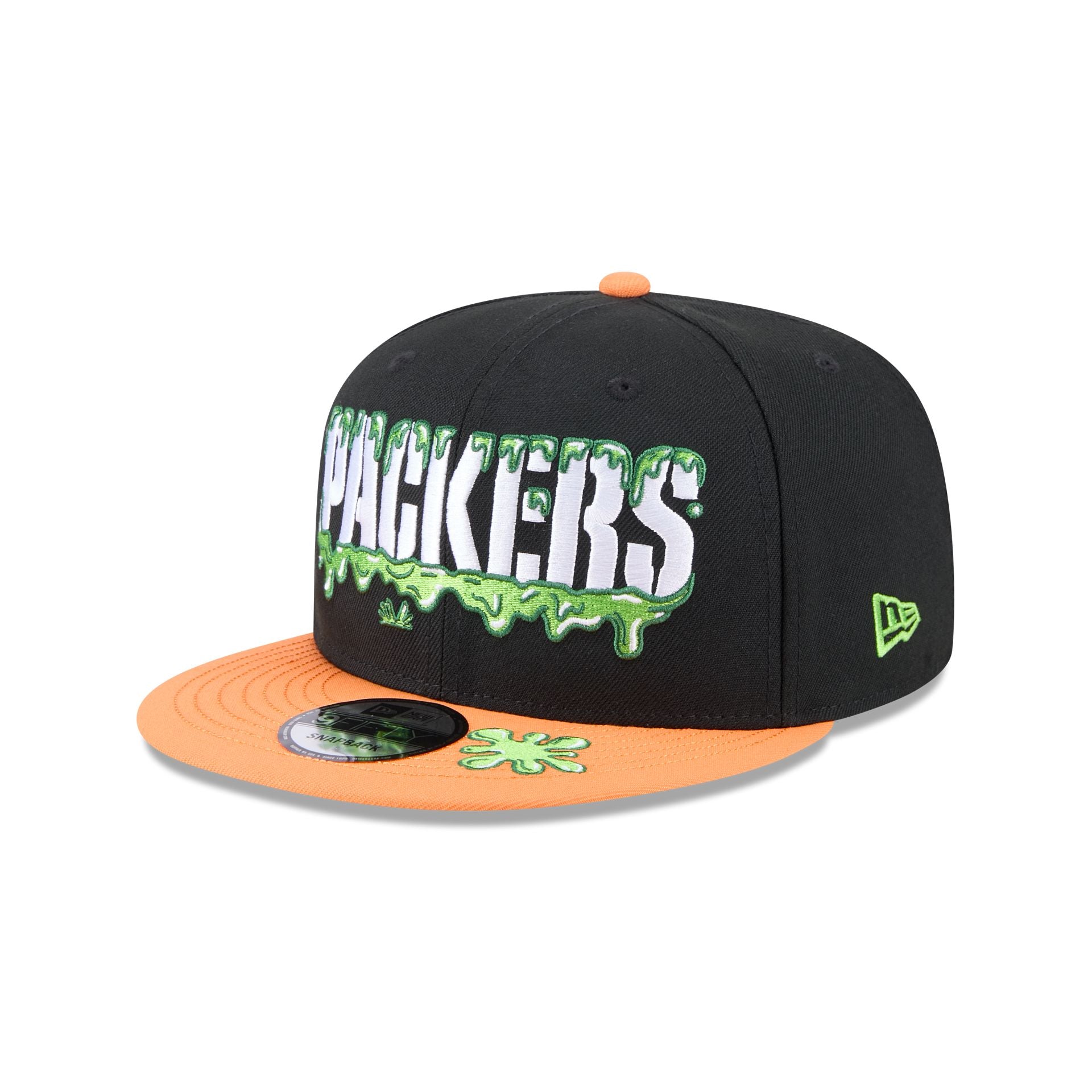 Nickelodeon Slime x Green Bay Packers 9FIFTY Snapback Hat – New