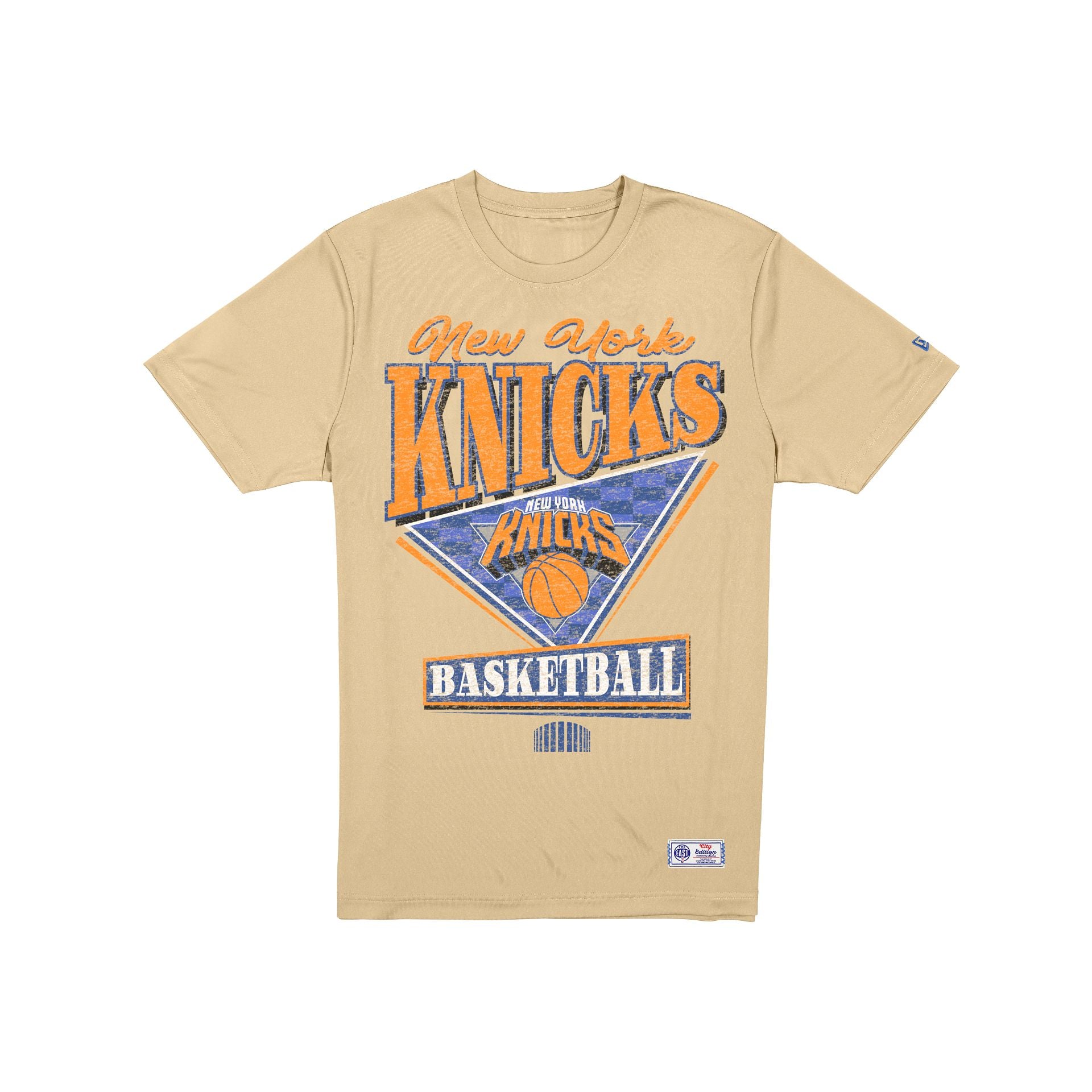 New Era Team Logo T-Shirt Unisexe New York Knicks - Logo Imprimé, Confortable Et Respirant
