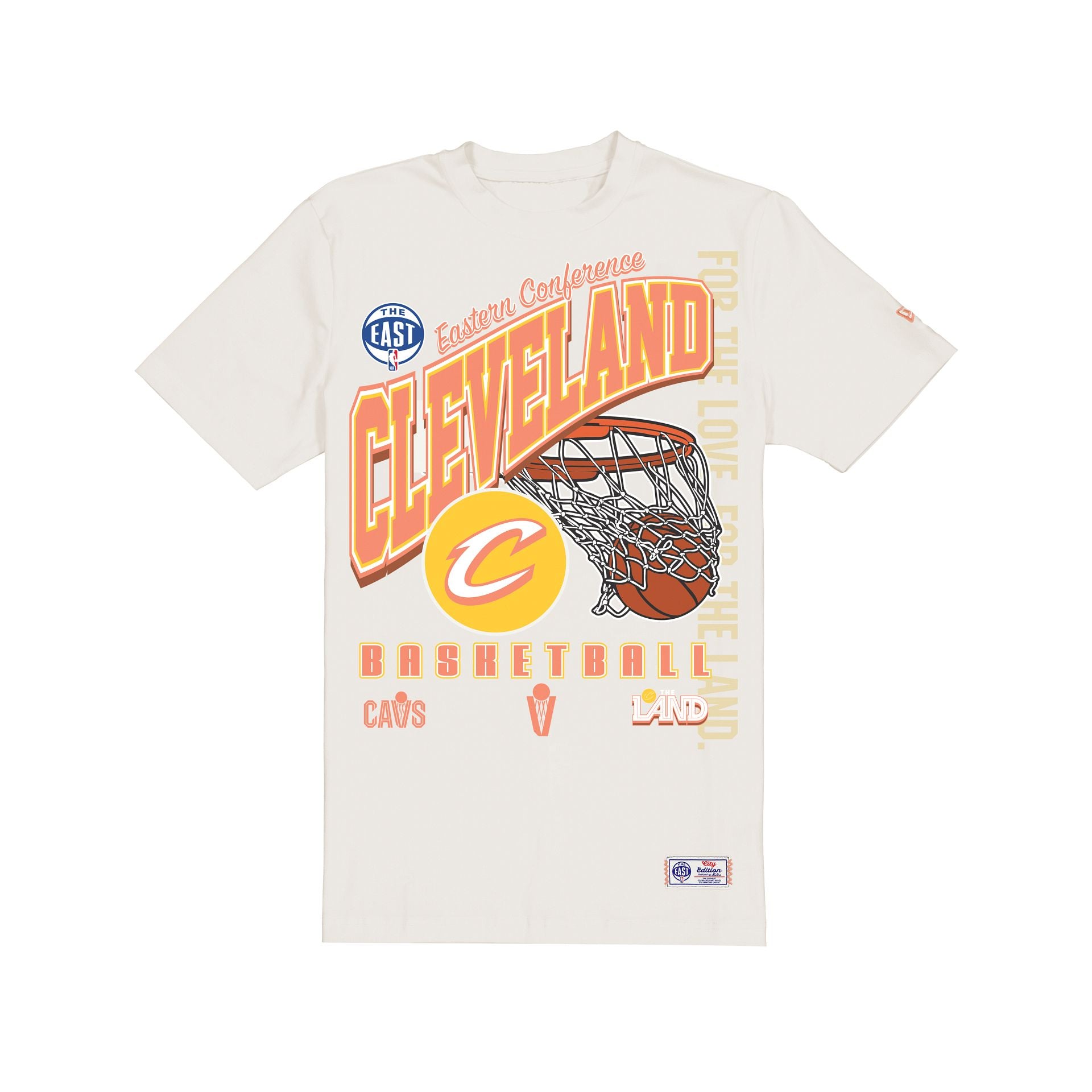 Cleveland Cavaliers 2025 City Edition Stone T-Shirt – New Era Cap