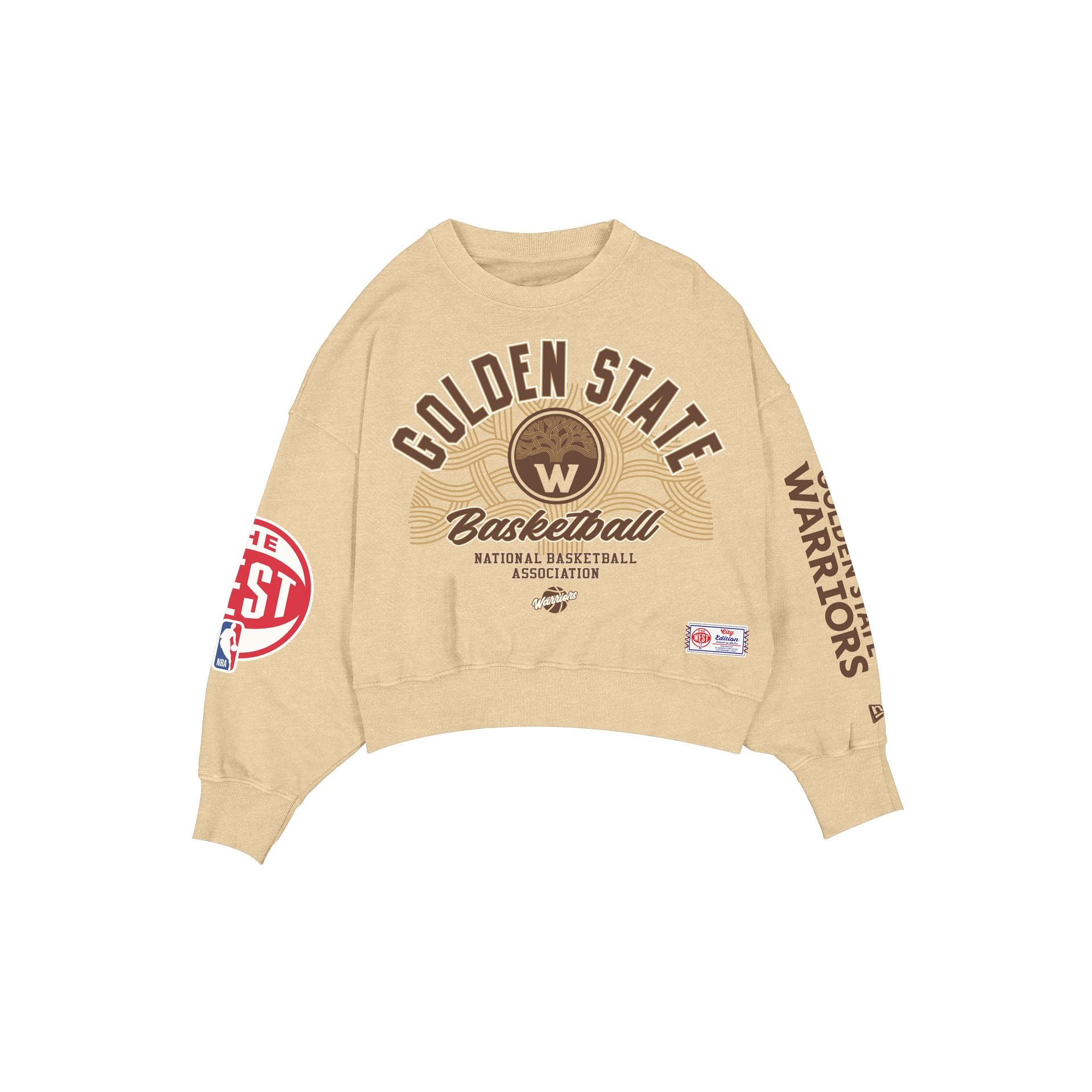 Golden State Warriors 2025 City Edition Women's Crewneck – New Era Cap