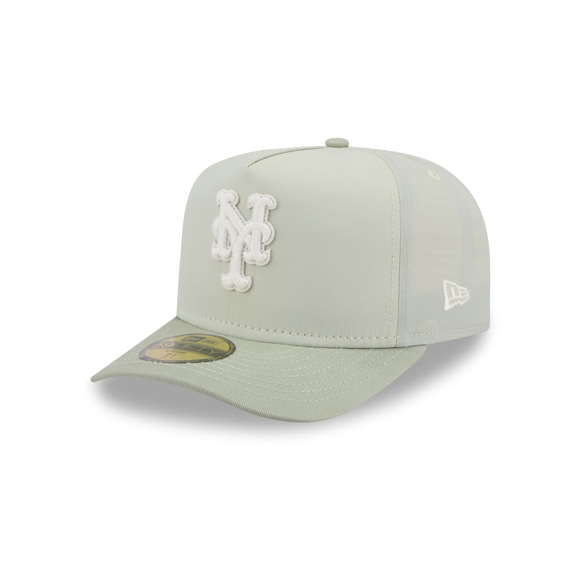 New York Mets Crinkle 59FIFTY A-Frame Fitted Hat – New Era Cap