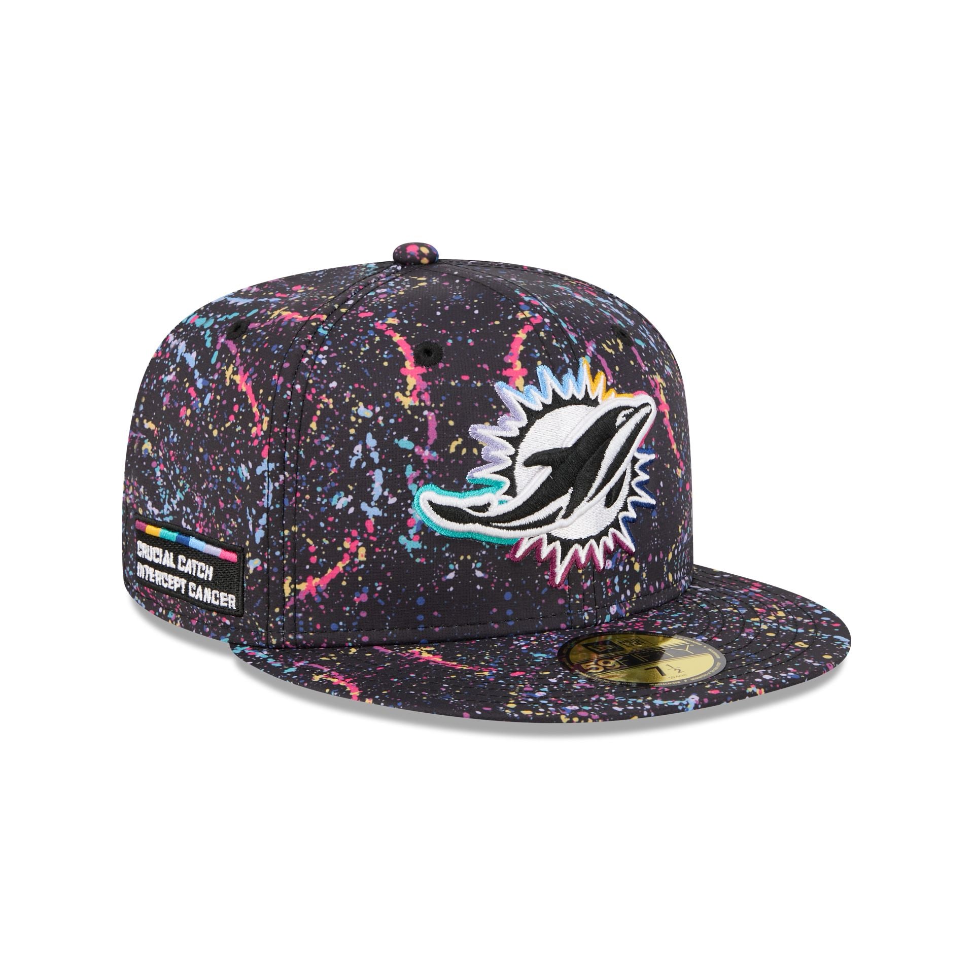 New Era 59Fifty Fitted Cap - CRUCIAL CATCH Miami Dolphins | Fitted New Era 59Fifty Fitted Cap - CRUCIAL CATCH Miami Dolphins | Fitted