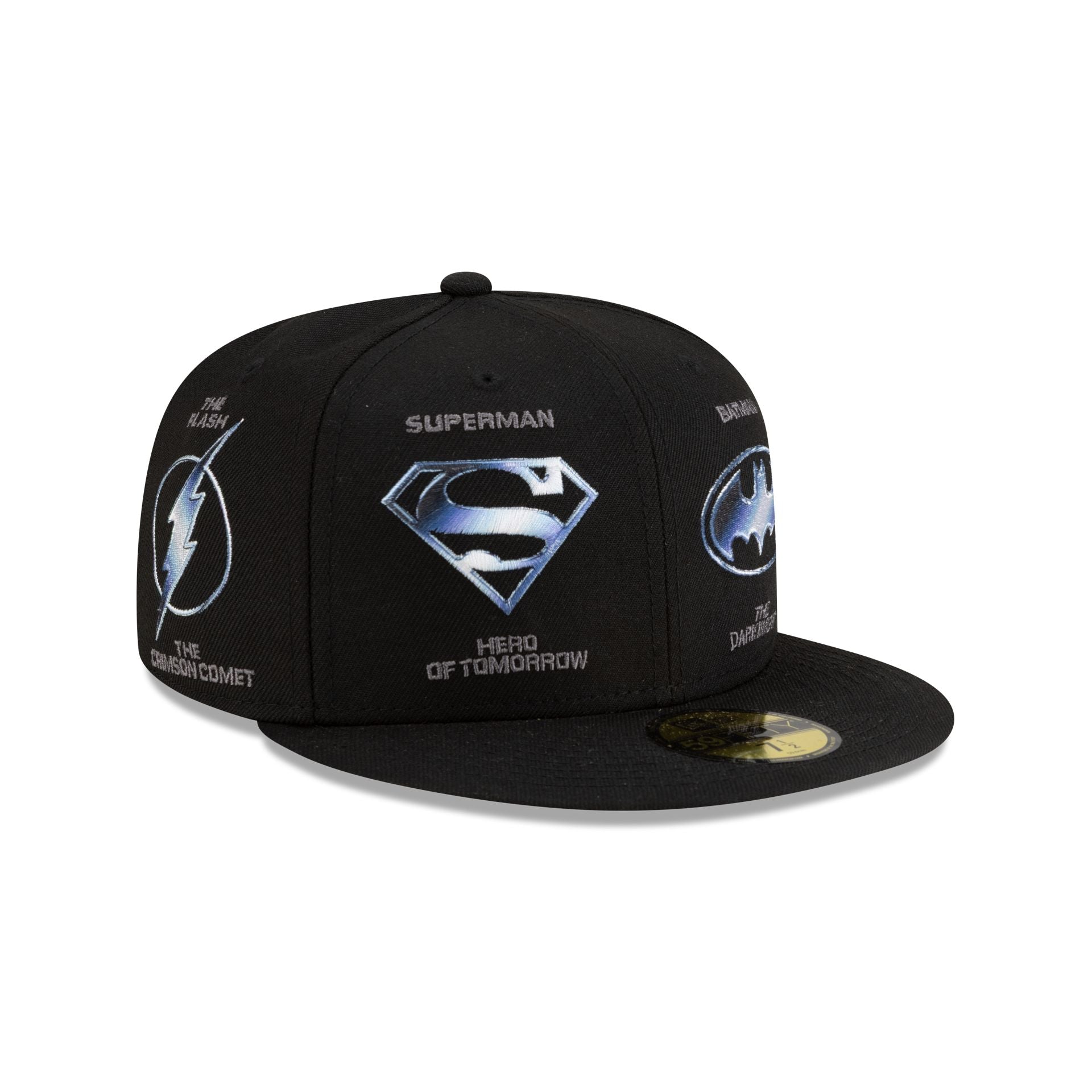Justice League of America 59FIFTY Fitted Adjustable Hat – New Era Cap