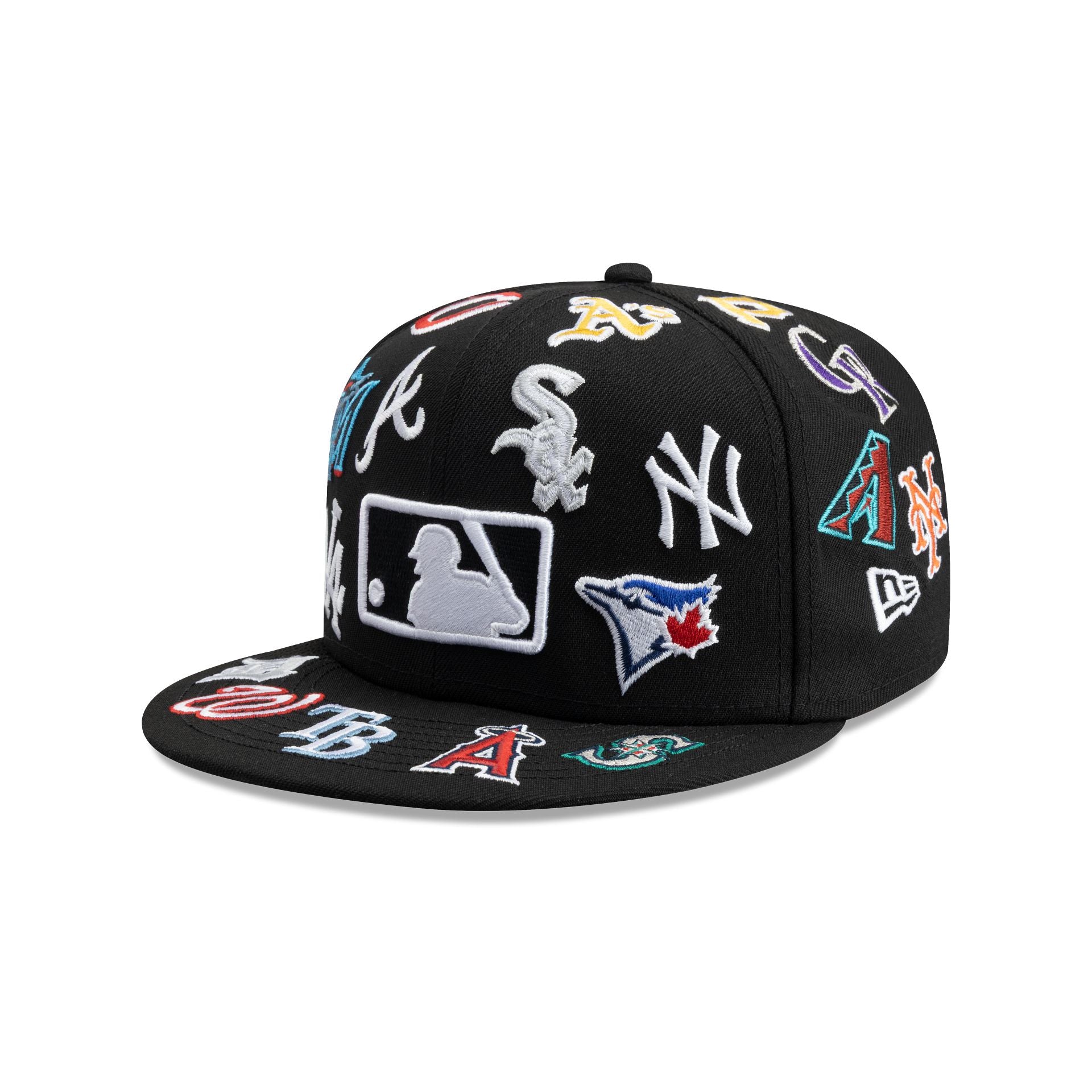 MLB Logo Scramble 59FIFTY Fitted Hat – New Era Cap