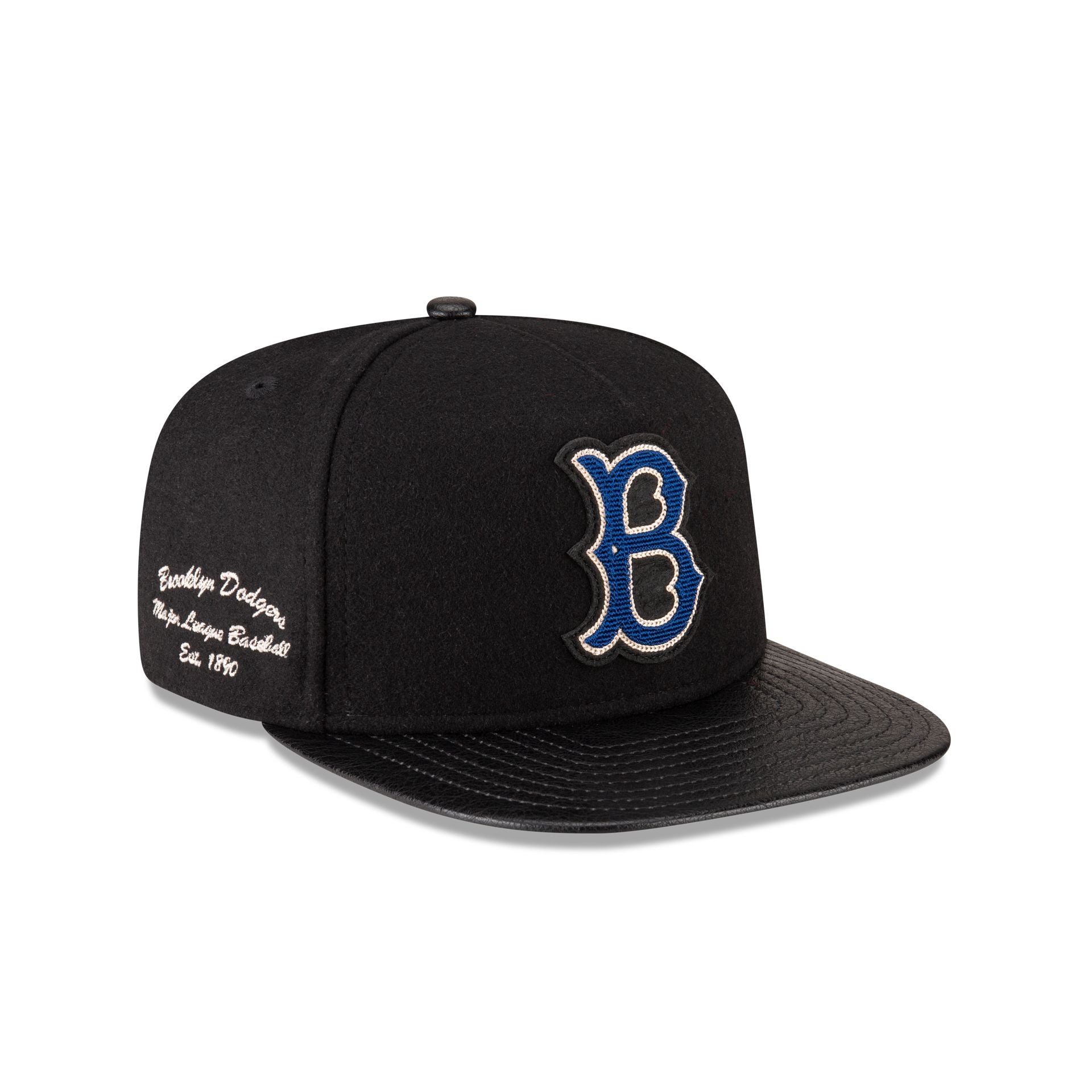 Brooklyn Dodgers Wool Letterman 9FIFTY A-Frame Snapback Hat – New
