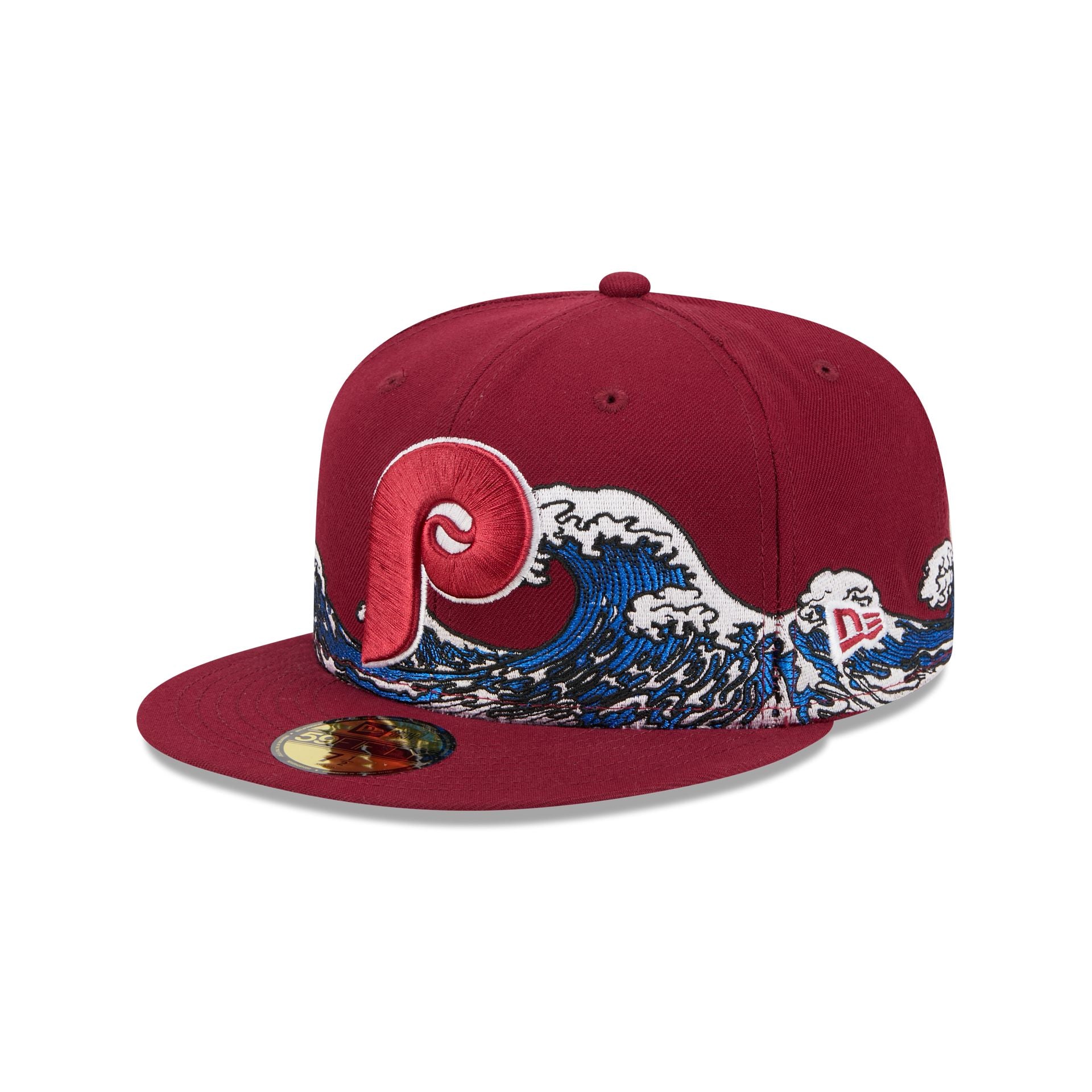 New Era - LA Dodgers - Berretto in maglia pesante blu bicolore con