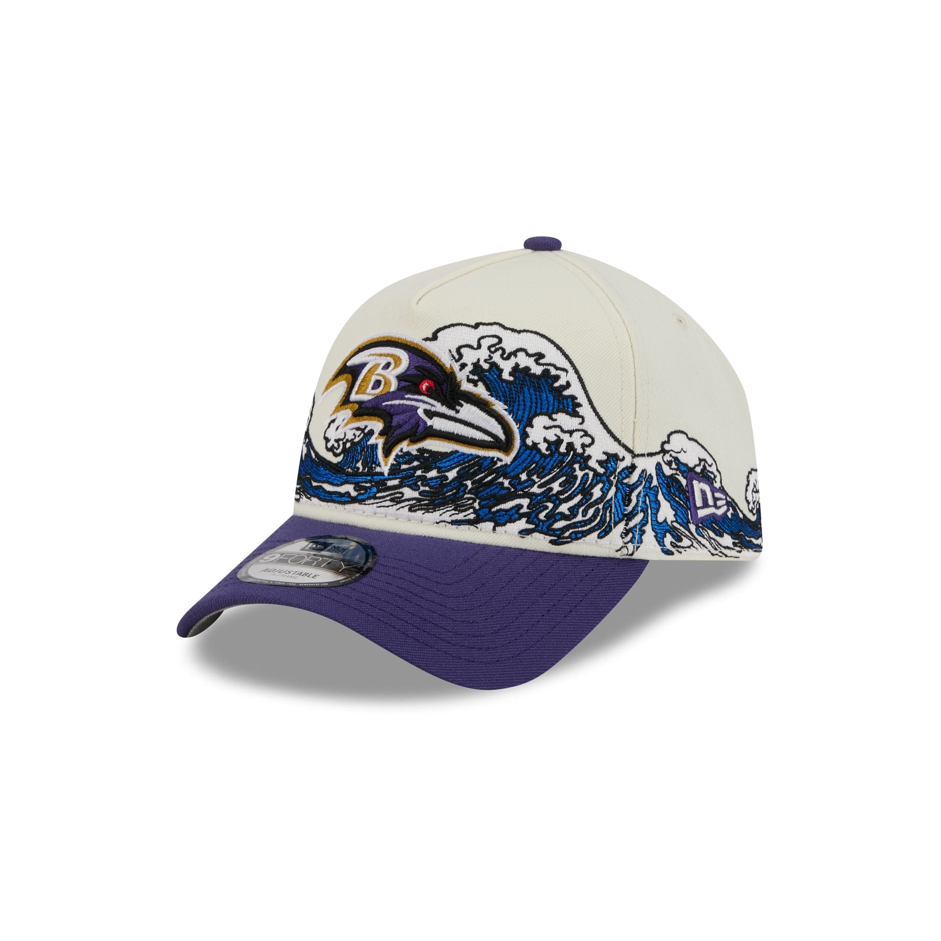 Baltimore Ravens Tidal Flow 9FORTY A-Frame Snapback Hat – New Era Cap