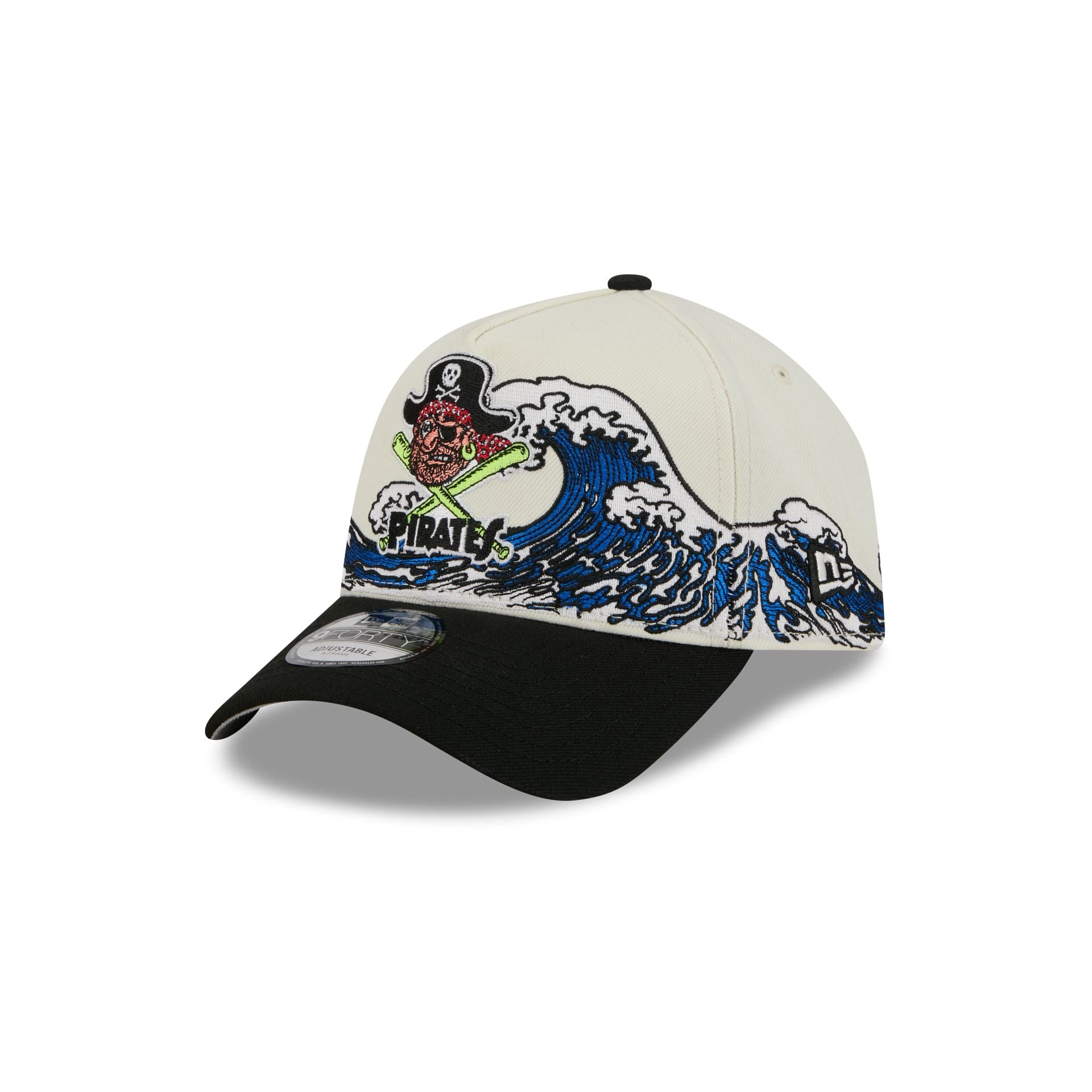 Pittsburgh Pirates Tidal Flow 9FORTY A-Frame Snapback Hat – New