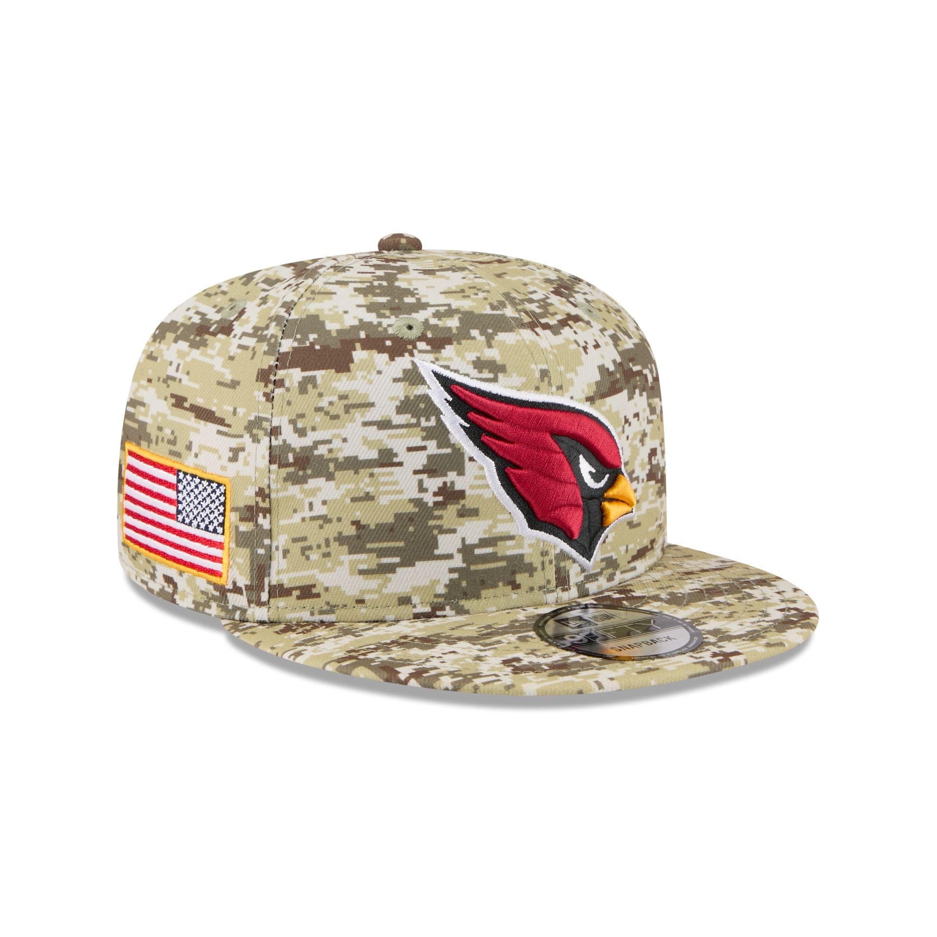 Arizona Cardinals 2025 Salute to Service Fan Gear 9FIFTY Snapback