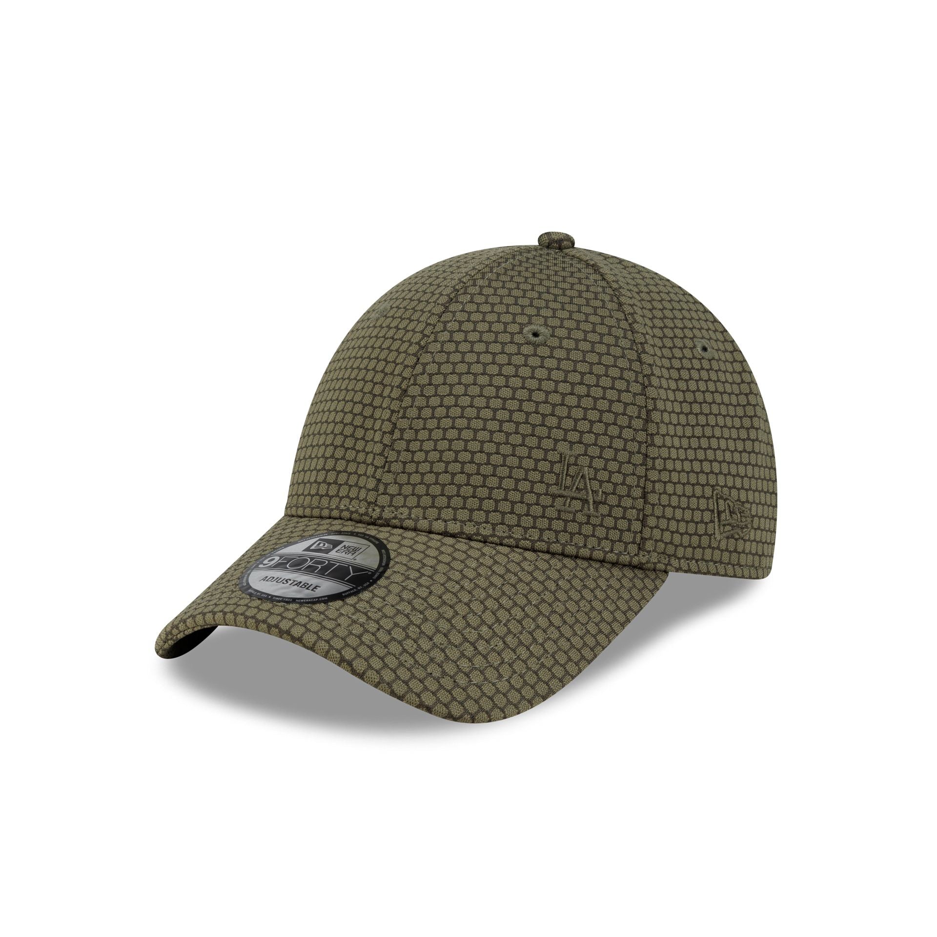 Los Angeles Dodgers Flawless Mesh Green 9FORTY Snapback Hat – New