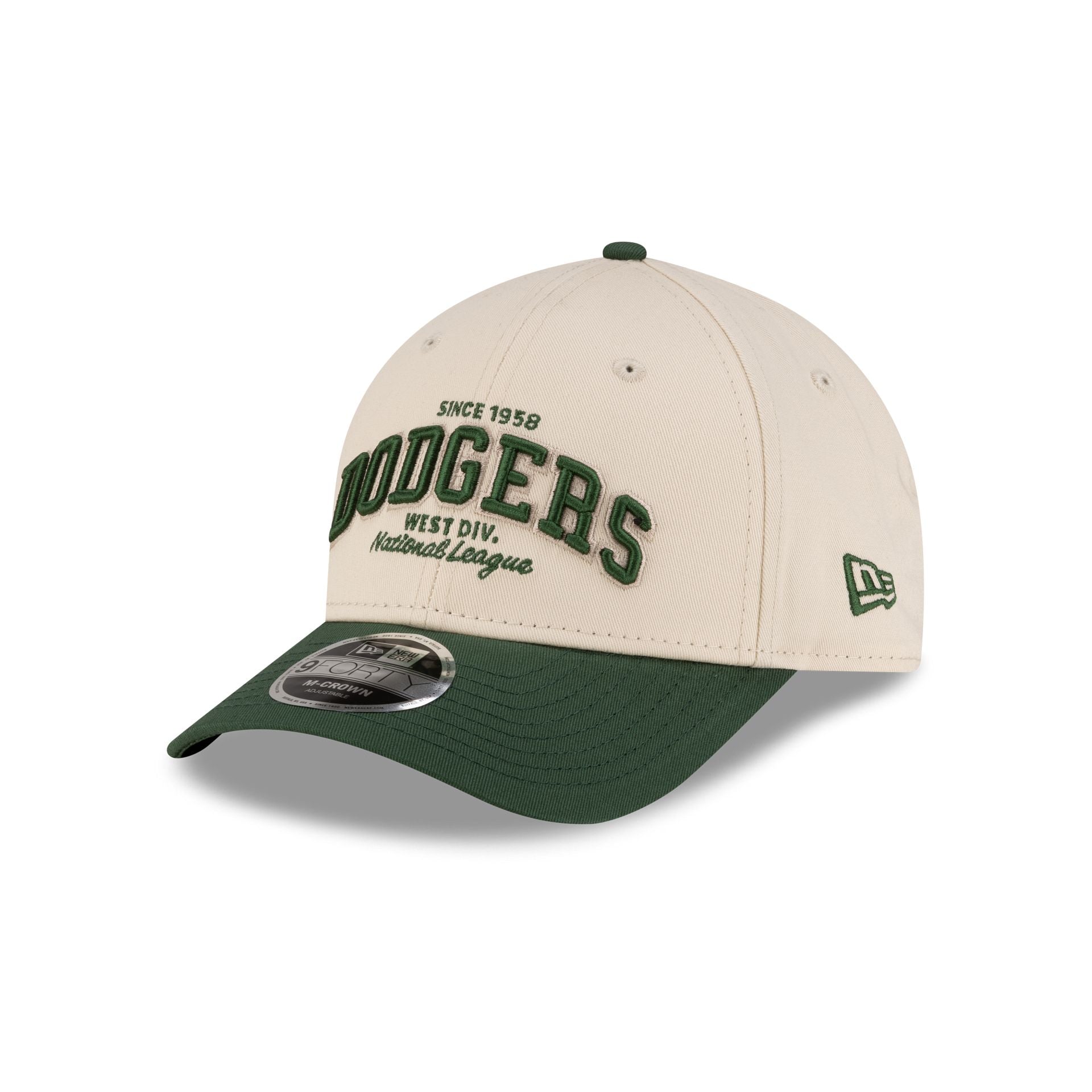 Los Angeles Dodgers Wordmark Light Cream 9FORTY M-Crown Adjustable