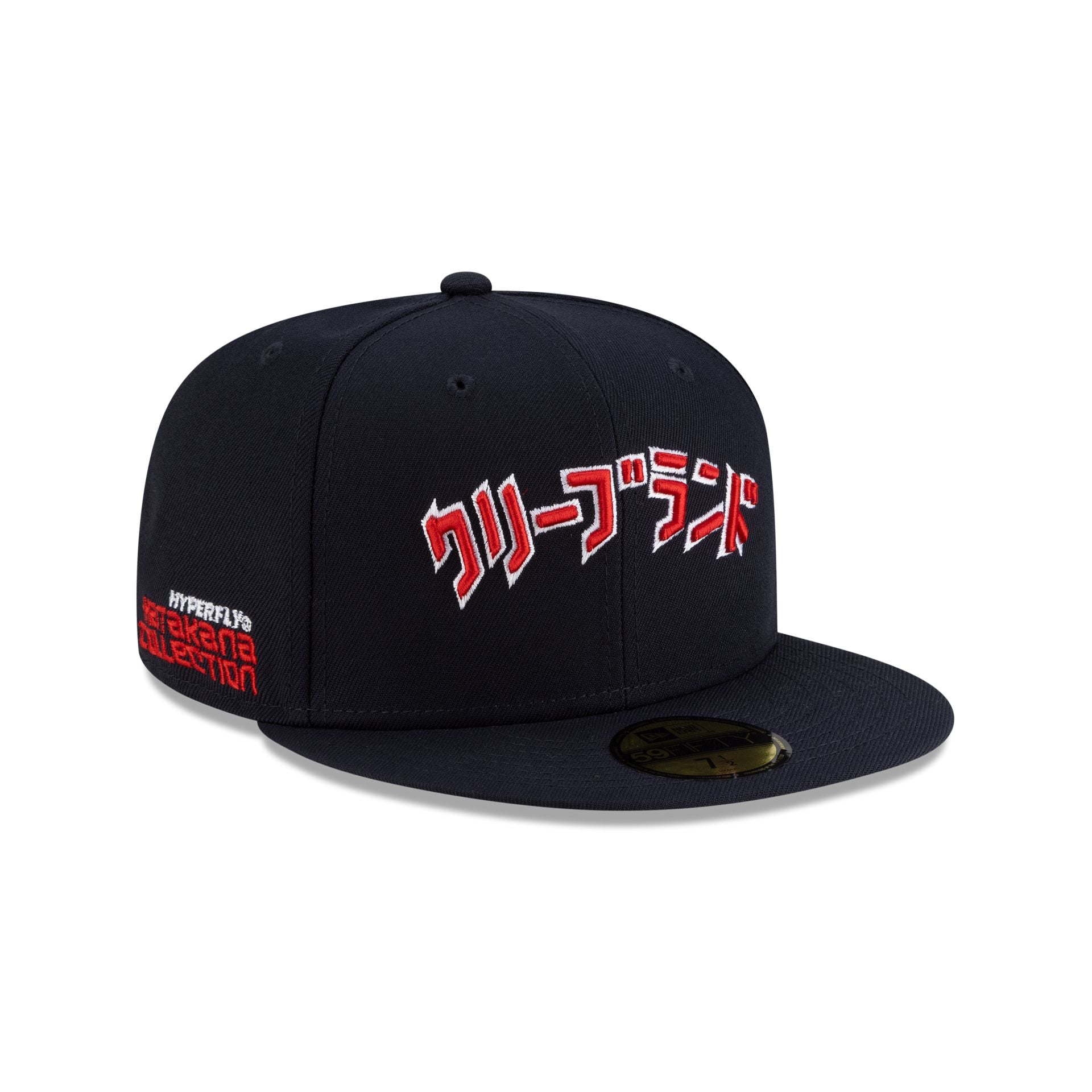 Hyperfly Katakana x Cleveland Guardians 59FIFTY Fitted Hat – New