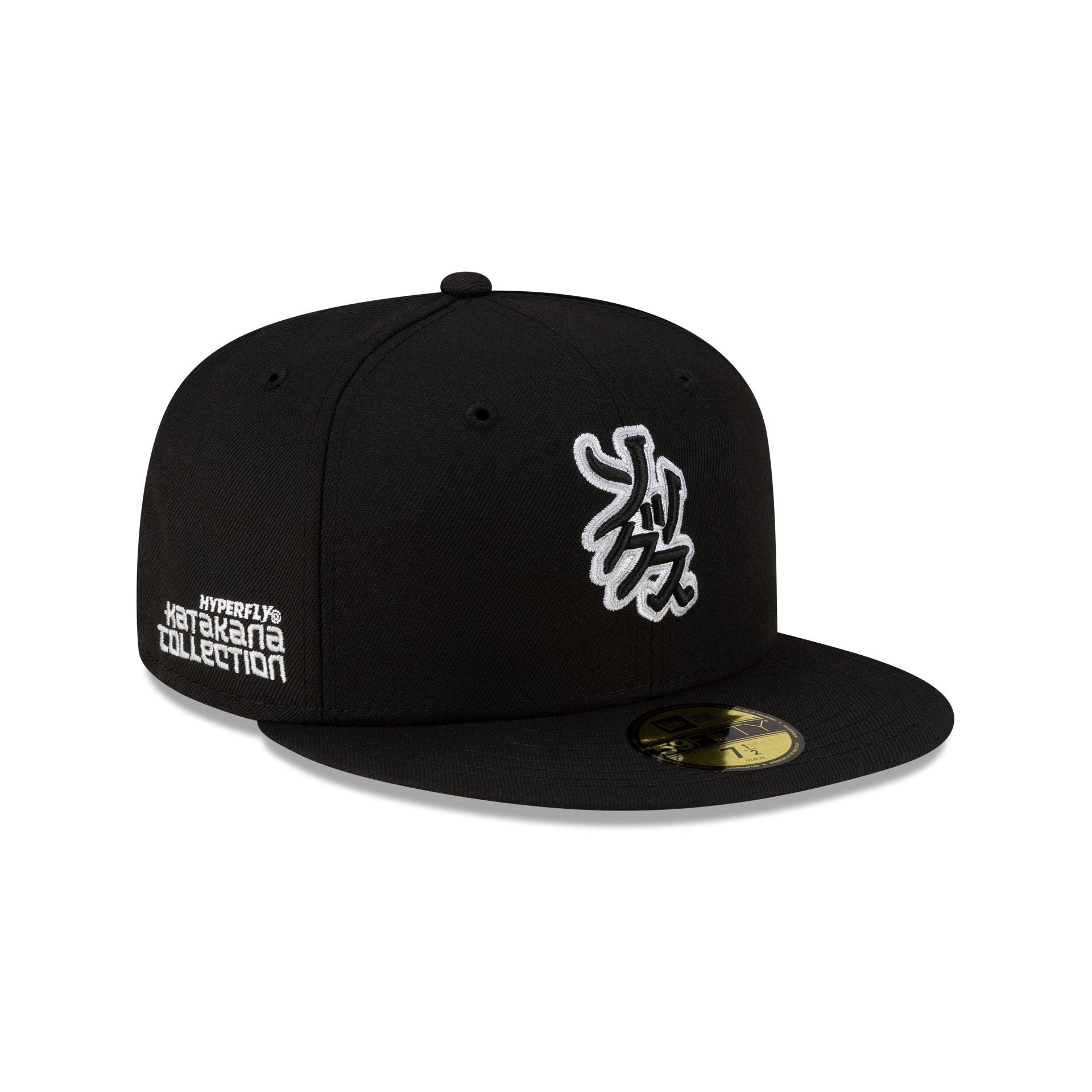 応援グッズ newera whitesox cap Hyperfly Katakana x Chicago White Sox 59FIFTY Fitted Hat