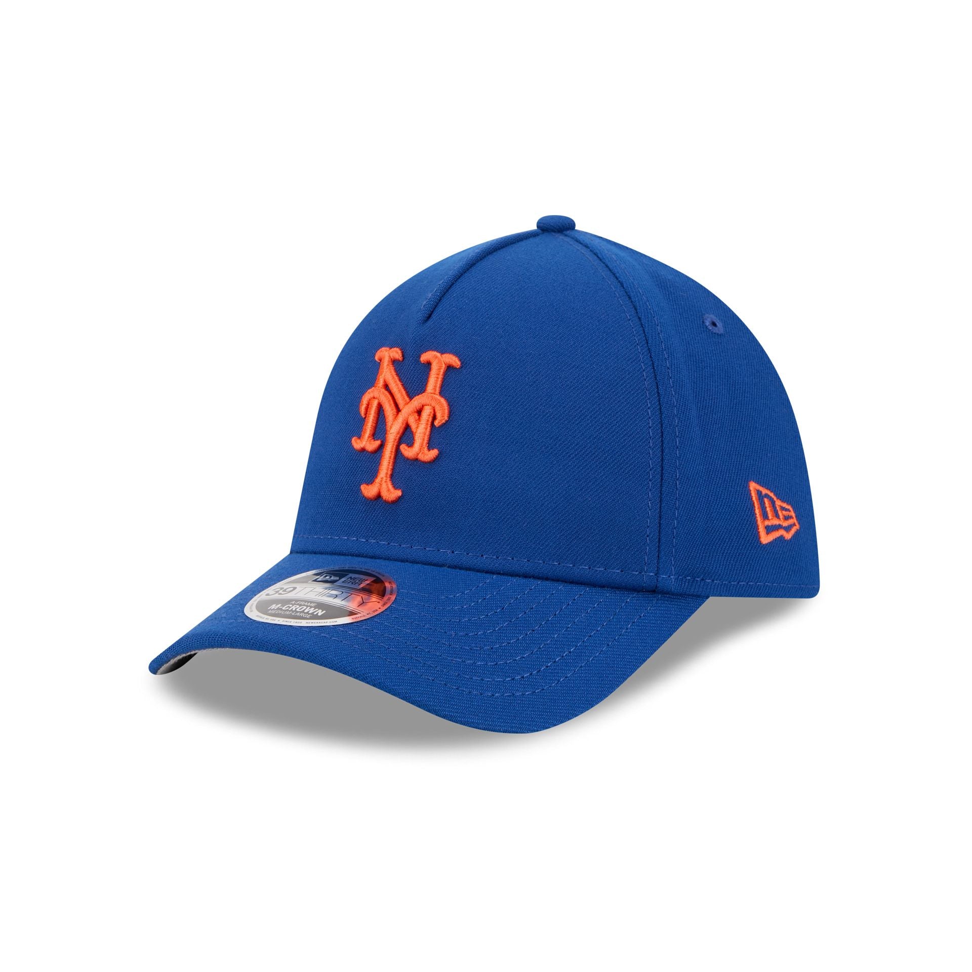 New York Mets 39THIRTY M-Crown A-Frame Stretch Fit Hat – New Era Cap