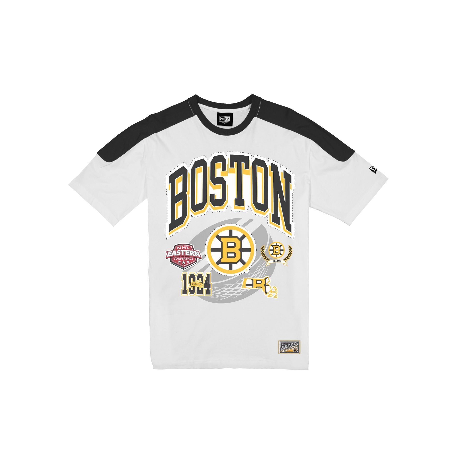 Boston Bruins Sport Classics Vintage White T-Shirt – New Era Cap