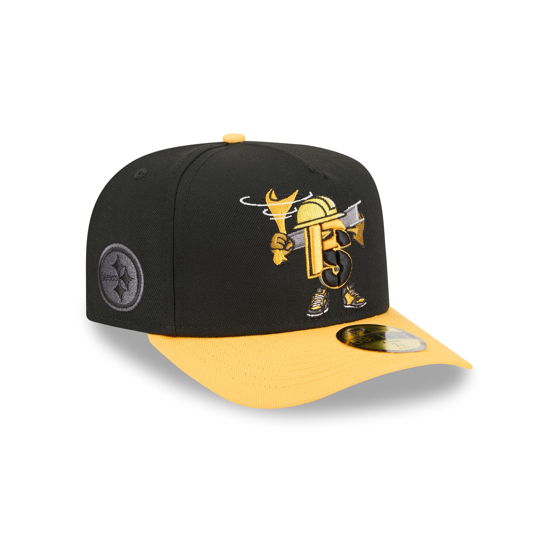 Pittsburgh Steelers Cartoon 59FIFTY A-Frame Fitted Hat – New Era Cap