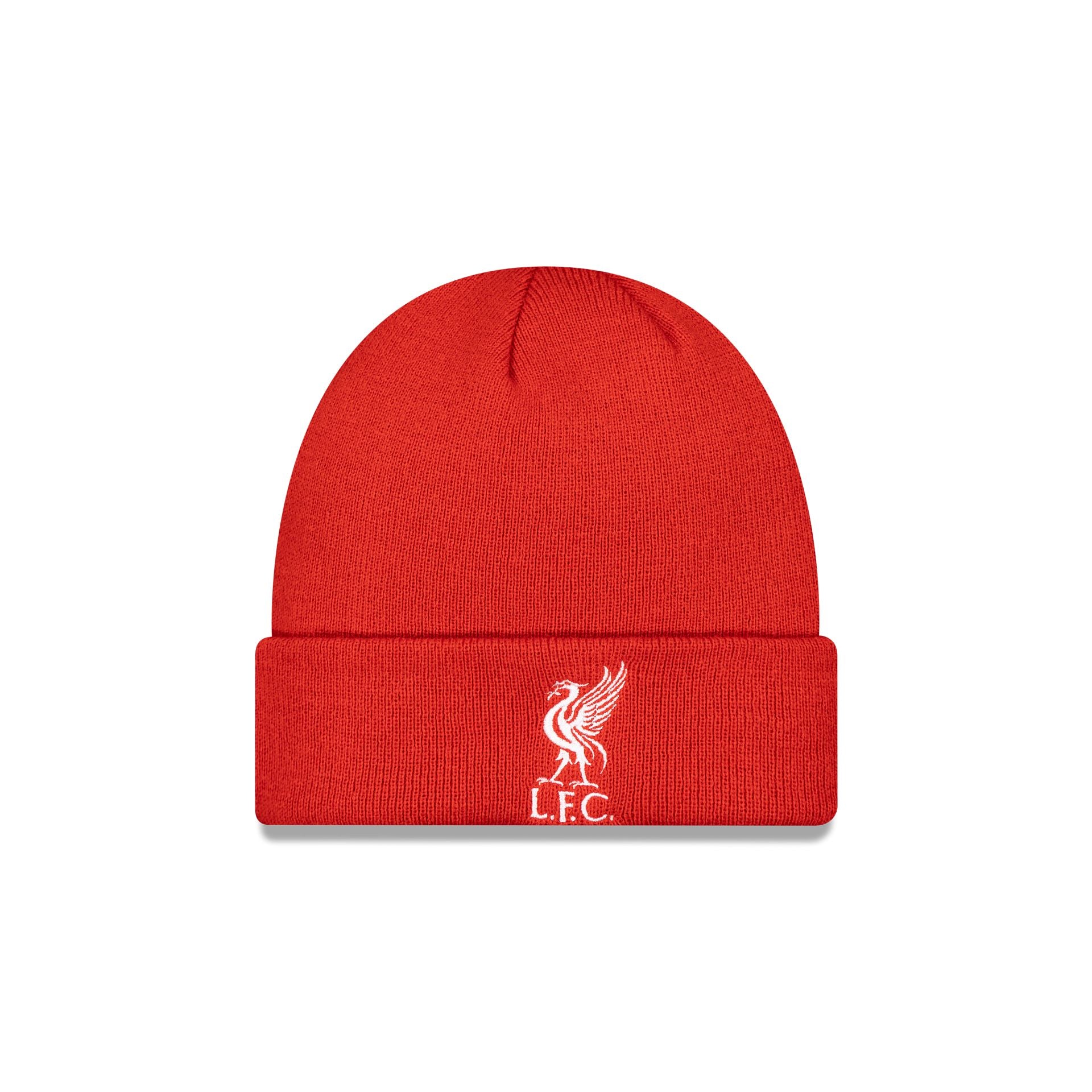 Liverpool FC Core Red Cuff Knit Beanie – New Era Cap display picture 1