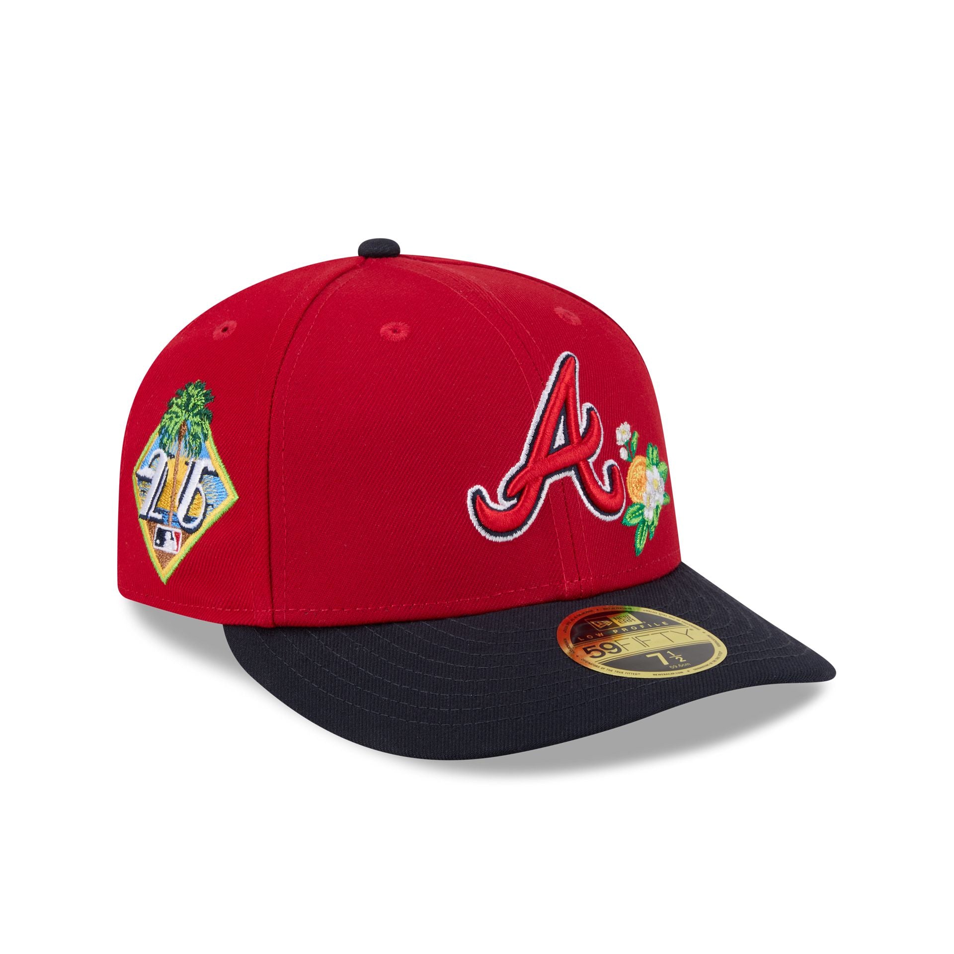 〇〇○様New Era 59FIFTY Atlanta Braves キャップ New Era 59Fifty Atlanta Braves Swirl Fitted Hat Dark Navy