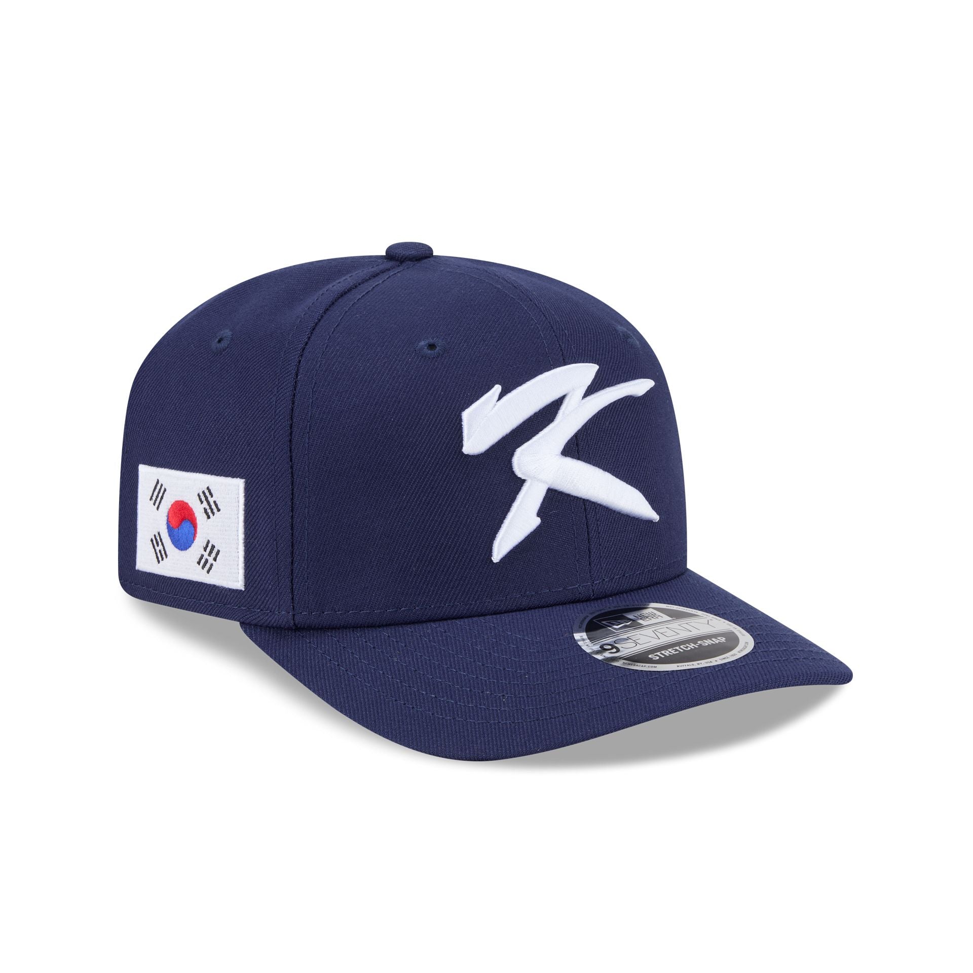 2026 World Baseball Classic Korea 9SEVENTY Stretch-Snap Hat – New
