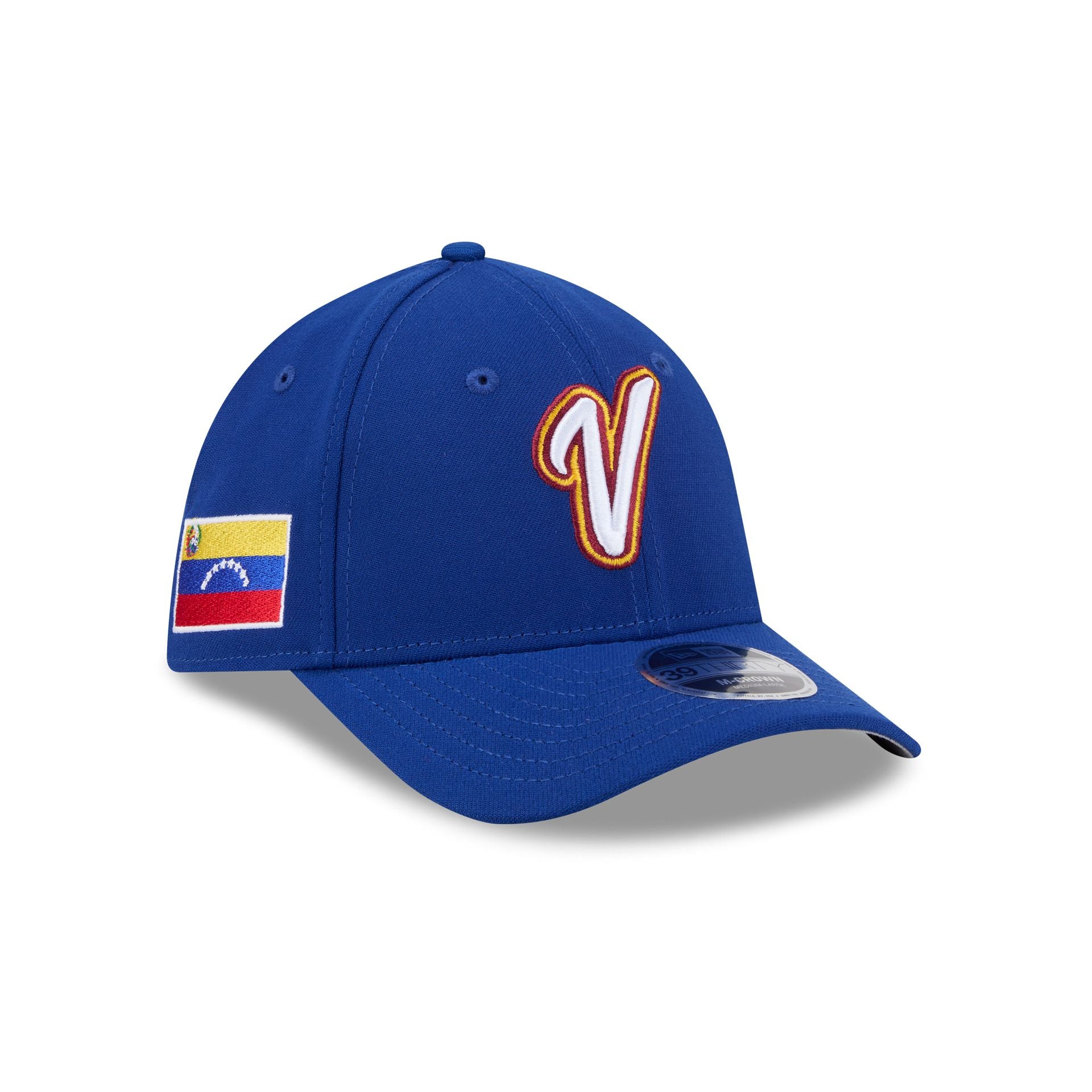 2026 World Baseball Classic Venezuela 39THIRTY M-Crown Stretch Fit