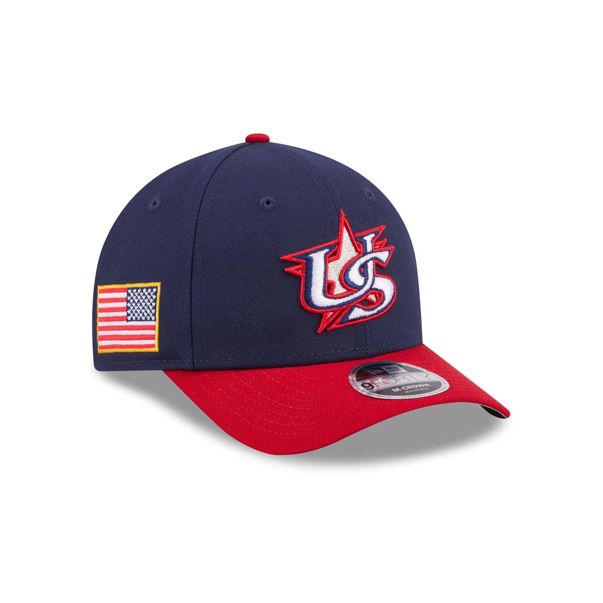 2026 World Baseball Classic USA 9FORTY M-Crown Snapback Hat – New