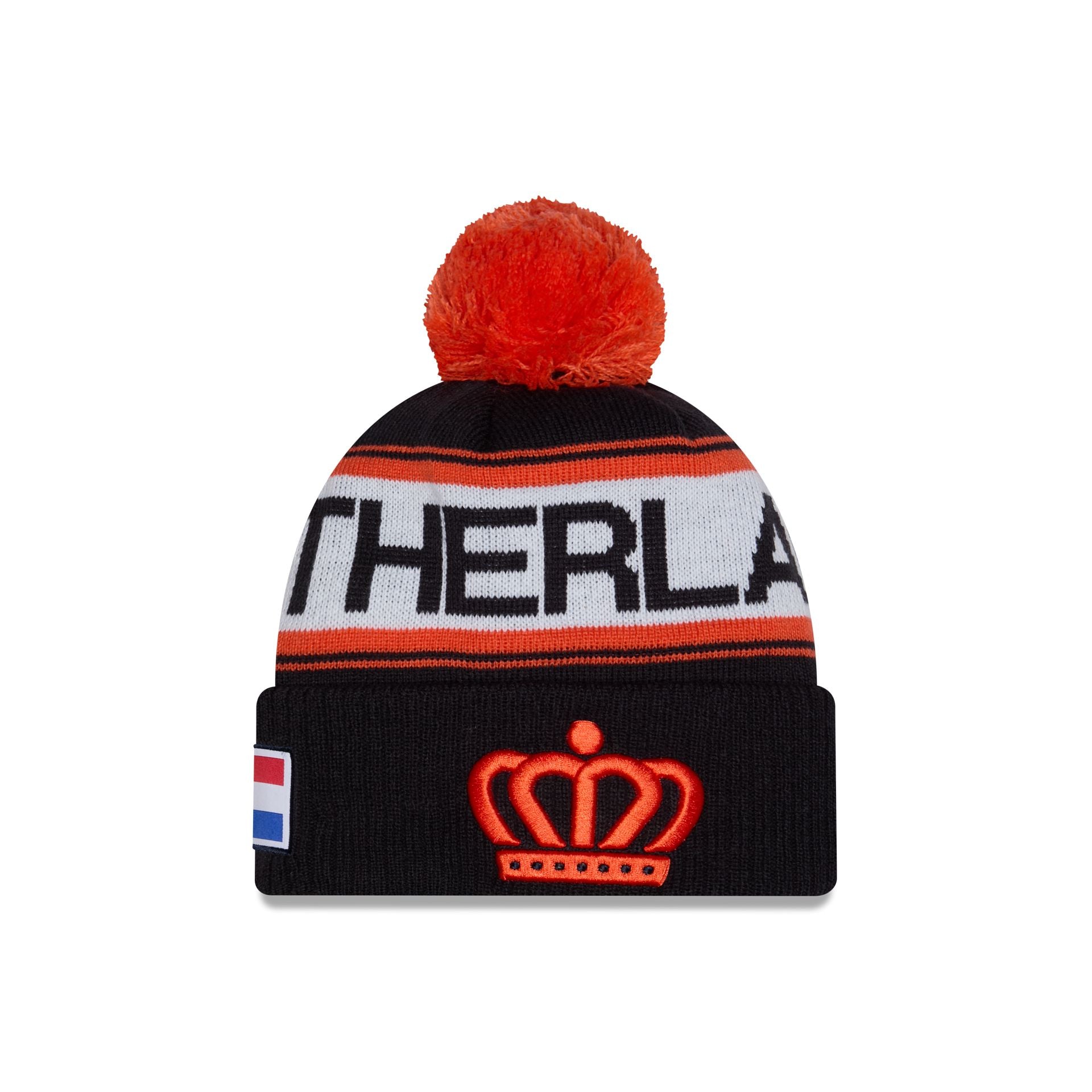 2026 World Baseball Classic Netherlands Pom Knit Hat – New Era Cap