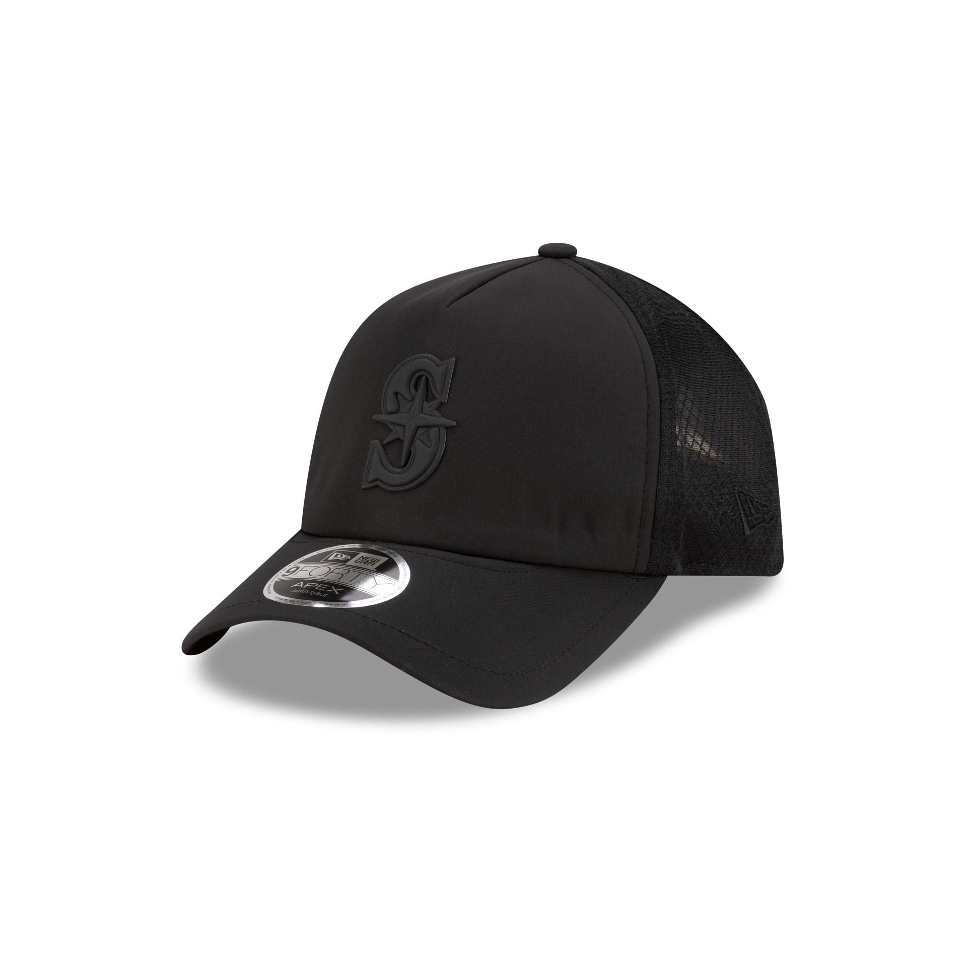 帽子 SEASET S NEOPRENE TRUCKER / BLACK Scuba Trucker Hat - Black | James Perse Los Angeles