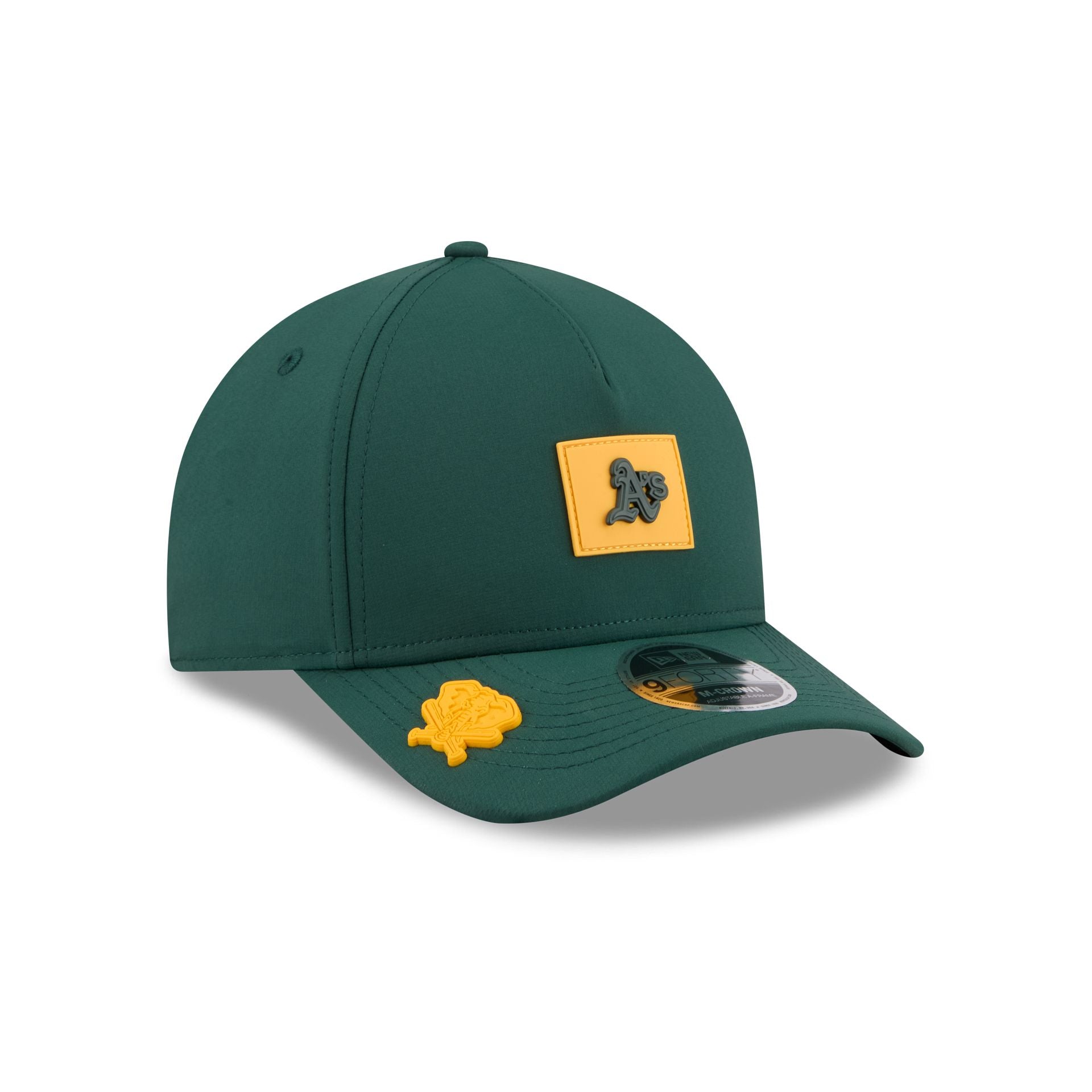 Athletics 2026 Clubhouse 9FORTY M-Crown A-Frame Snapback Hat – New