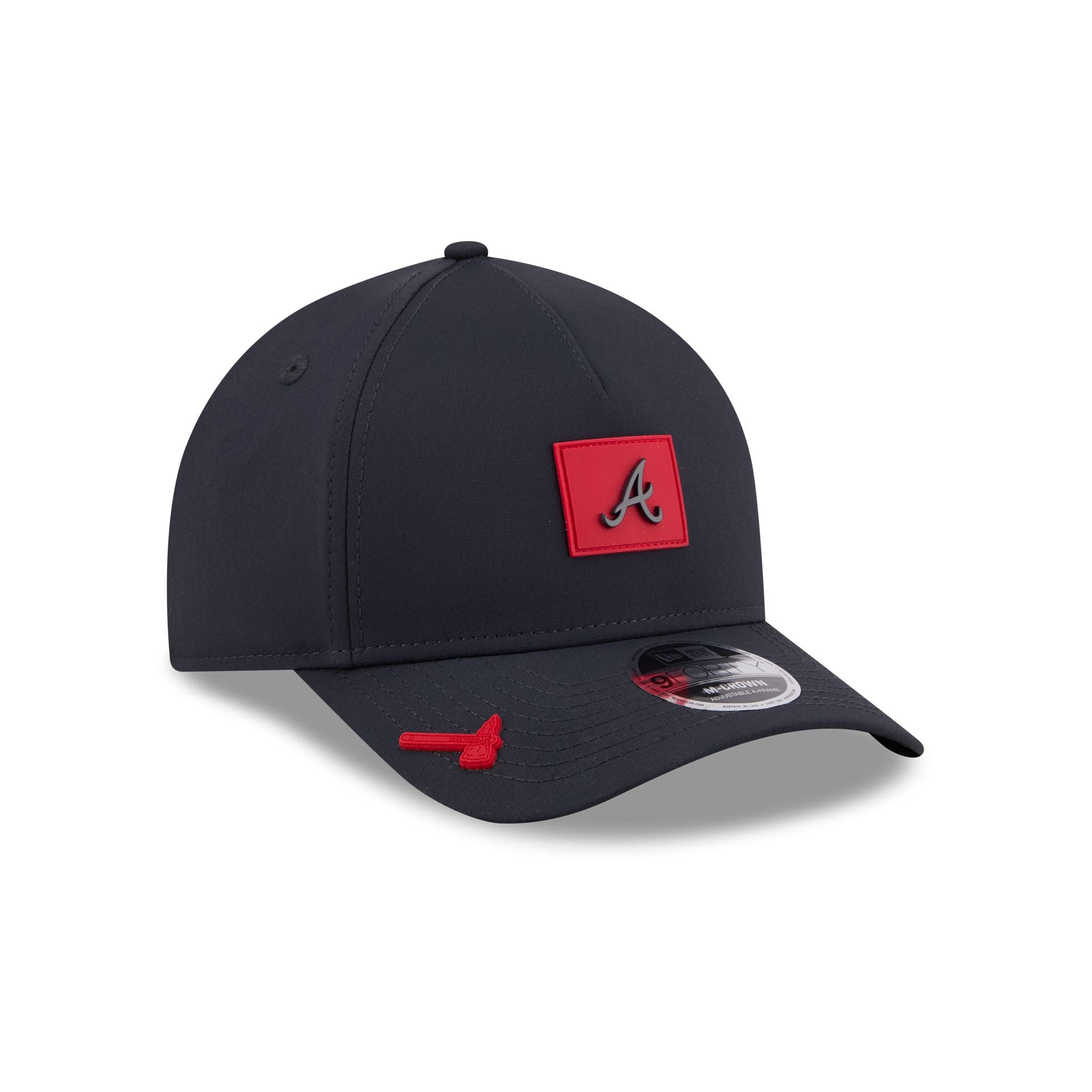 Atlanta Braves 2026 Clubhouse 9FORTY M-Crown A-Frame Snapback Hat