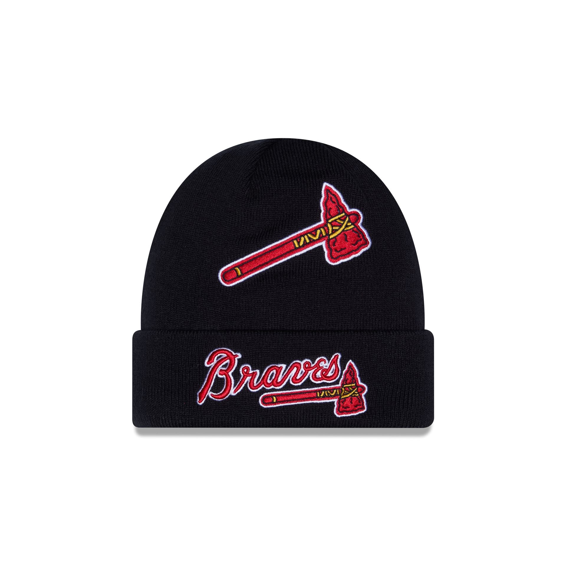 Atlanta Braves 2026 Clubhouse Cuff Knit Beanie Hat – New Era Cap