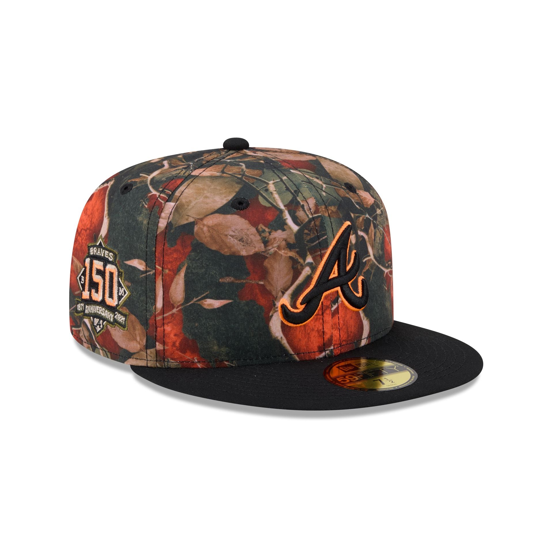 Atlanta Braves Amber Leaves 59FIFTY Fitted Hat – New Era Cap