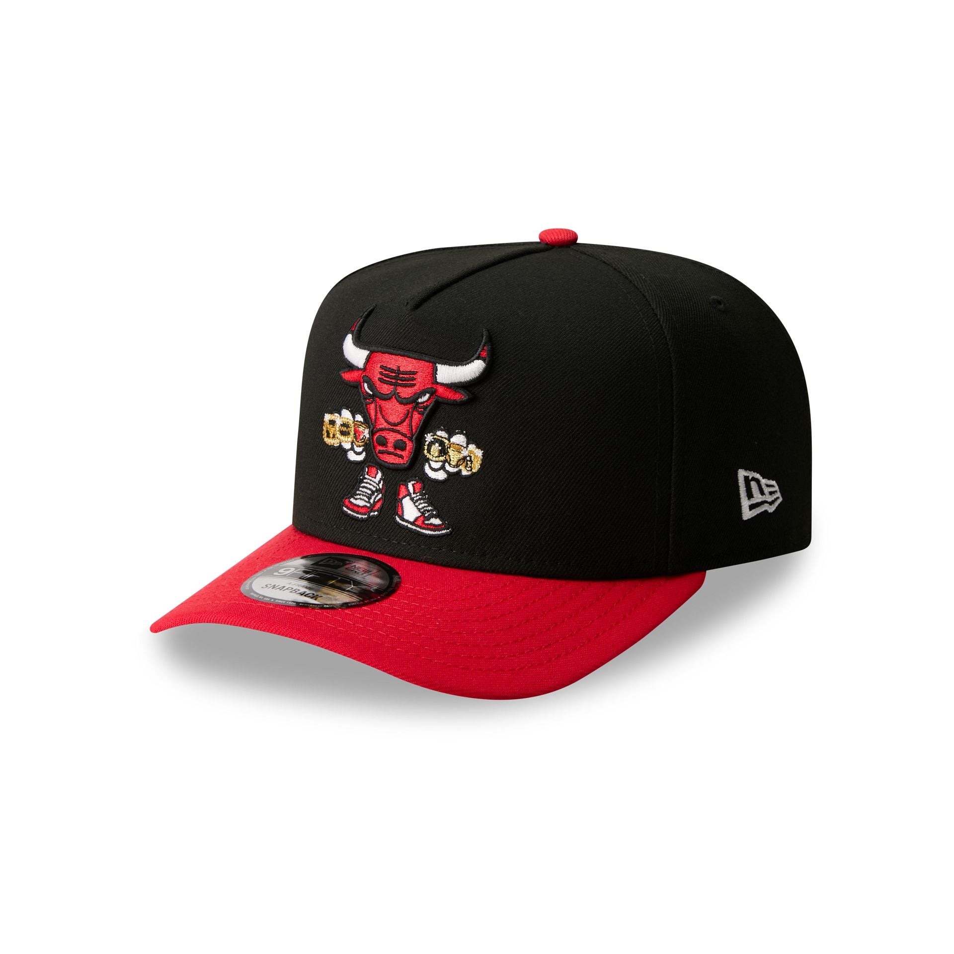 Chicago Bulls Cartoon 9FIFTY A-Frame Snapback Hat – New Era Cap