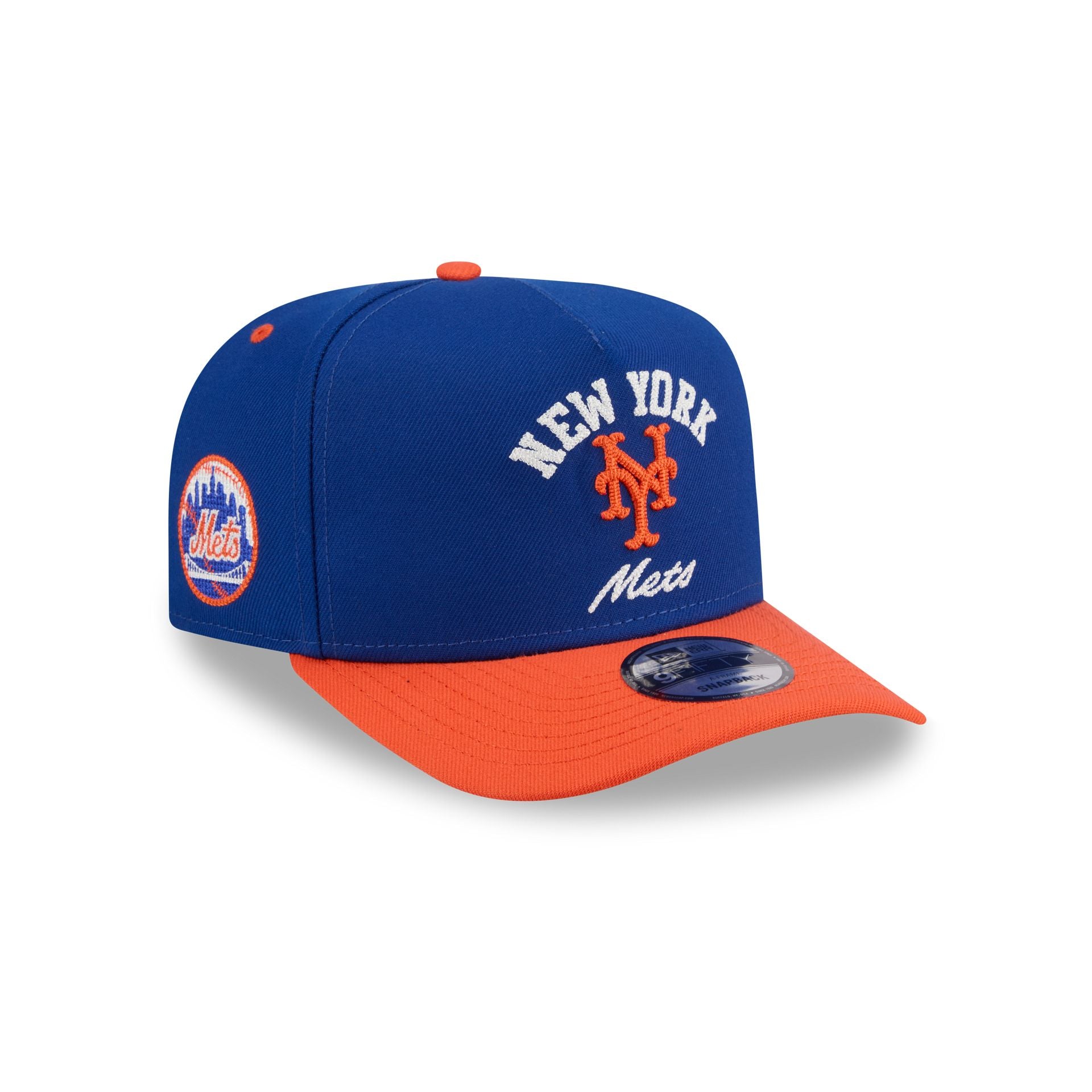 New York Mets Arched 9FIFTY A-Frame Snapback Hat – New Era Cap