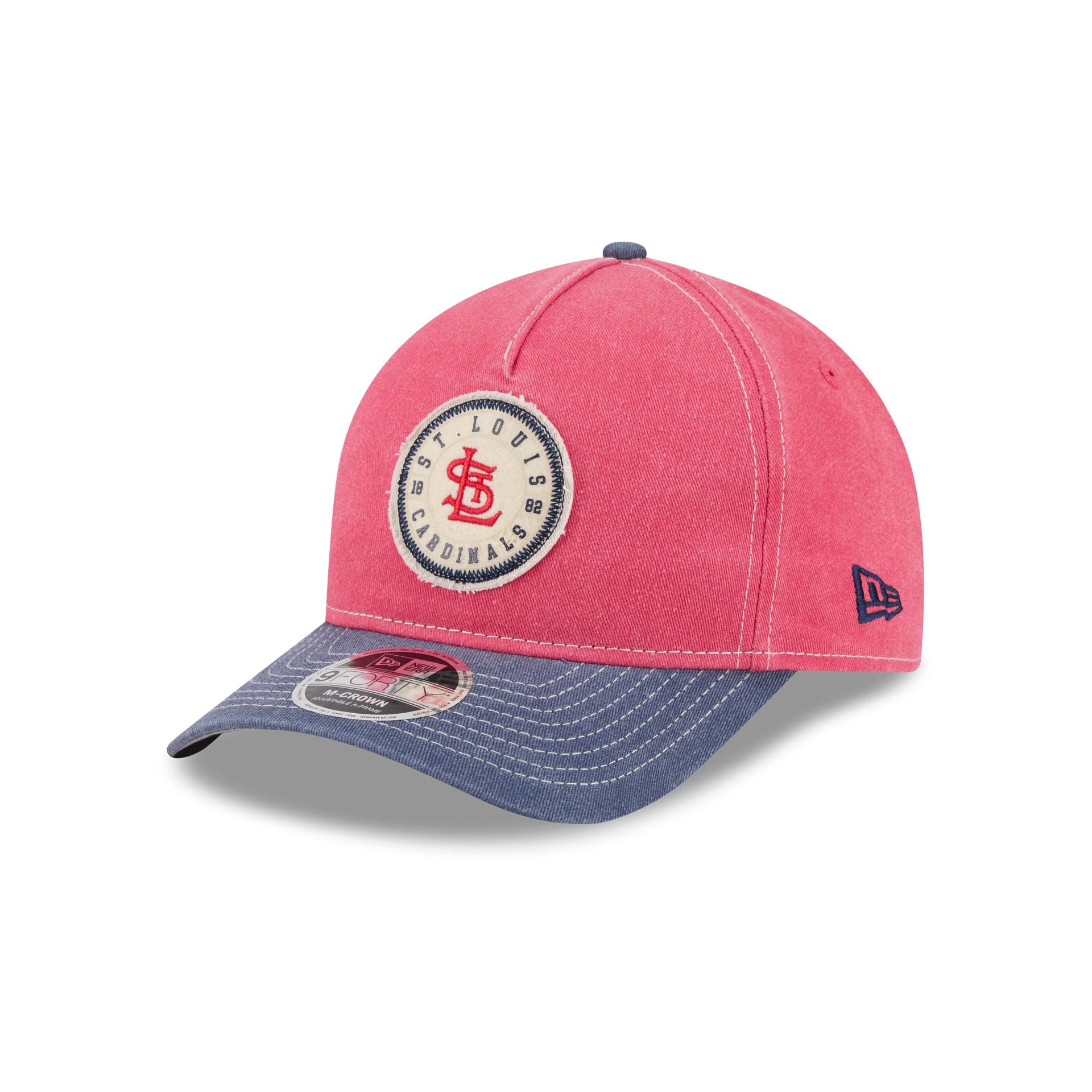 Mens New Era MLB St. Louis Cardinals 9FIFTY A-Frame Spades Snapback