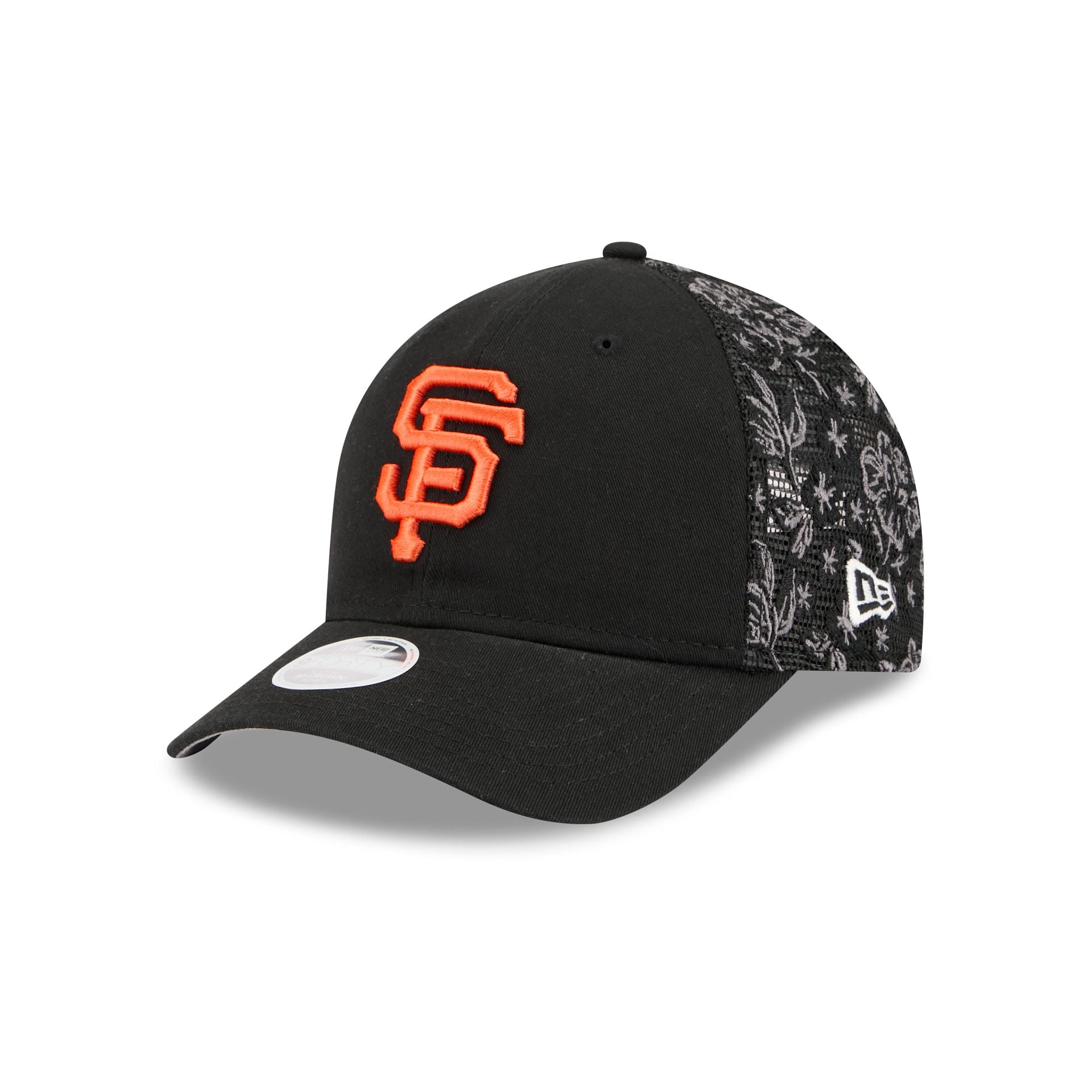 San Francisco Giants Floral Mesh Women's 9FORTY M-Crown Trucker