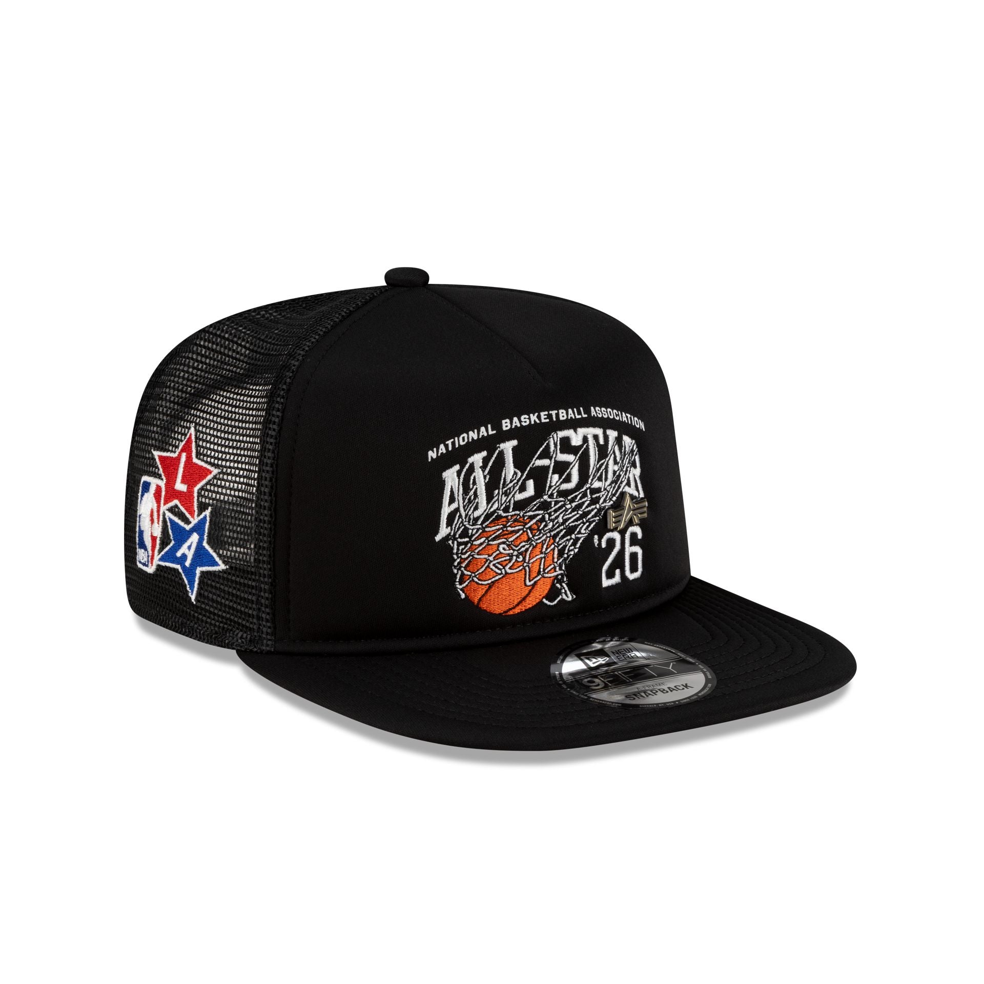 Alpha Industries 2026 NBA All-Star Game Black 9FIFTY A-Frame