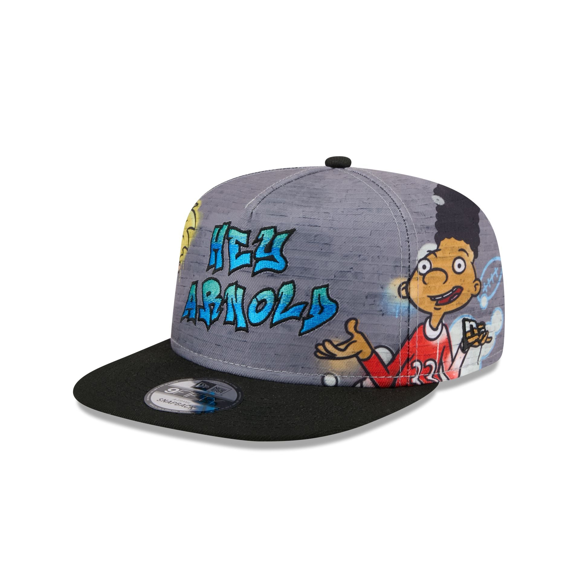 帽子 FCRB NEWERA TAGGING 9FIFTY SNAPBACK CAP Hey Arnold! Graffiti 9FIFTY A-Frame Snapback Hat – New Era Cap
