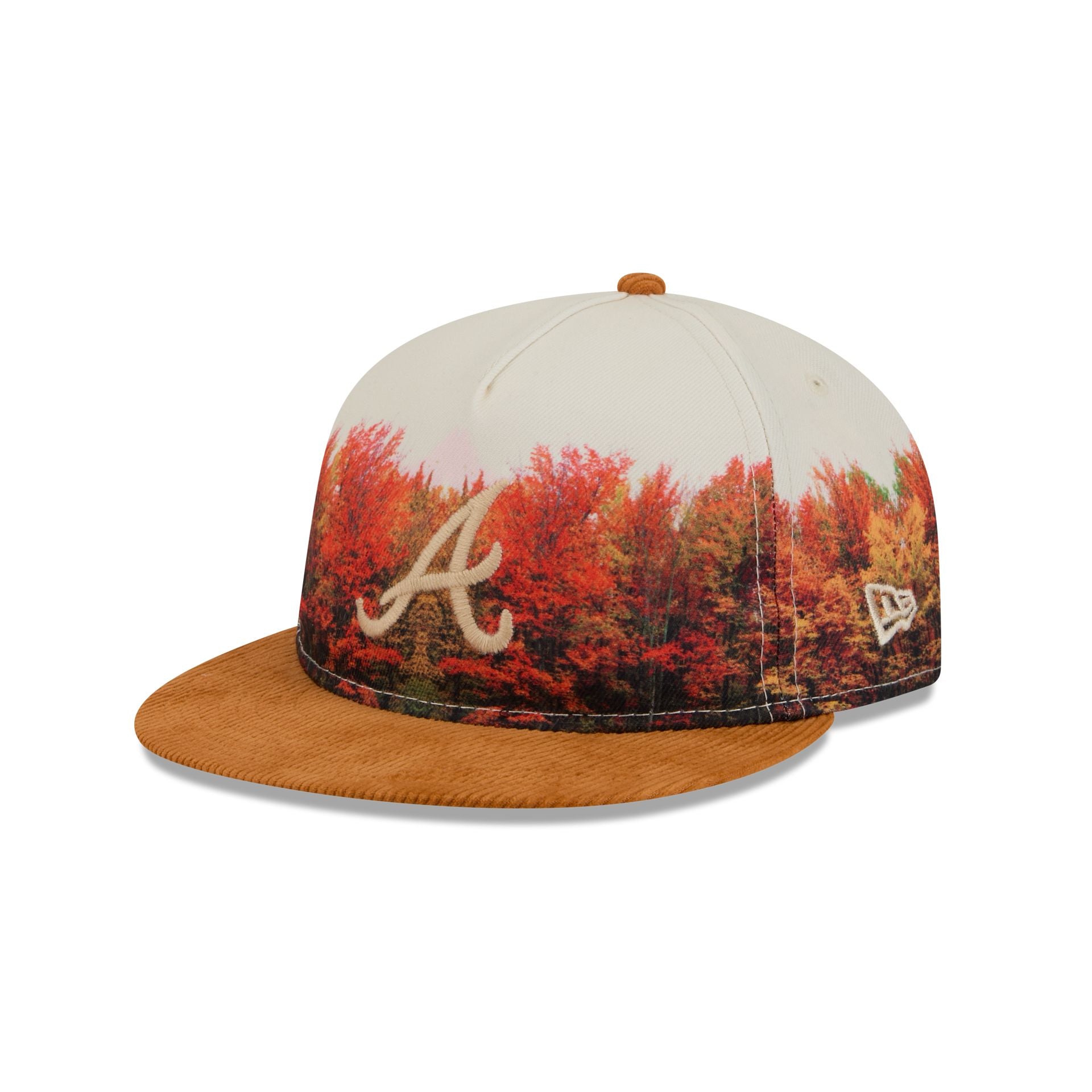 Atlanta Braves Fall Forest Retro Crown 9FIFTY Adjustable Hat – New