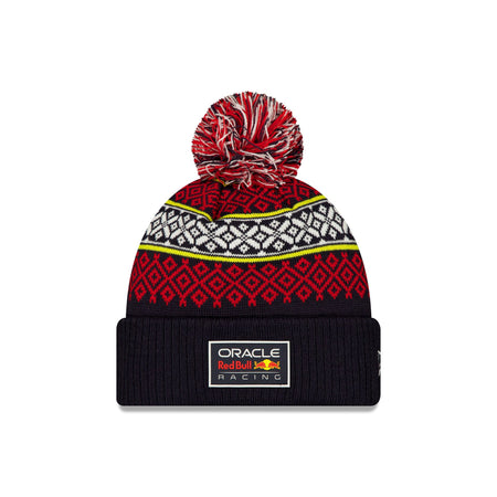 Oracle Red Bull Racing Holiday Pom Knit Hat