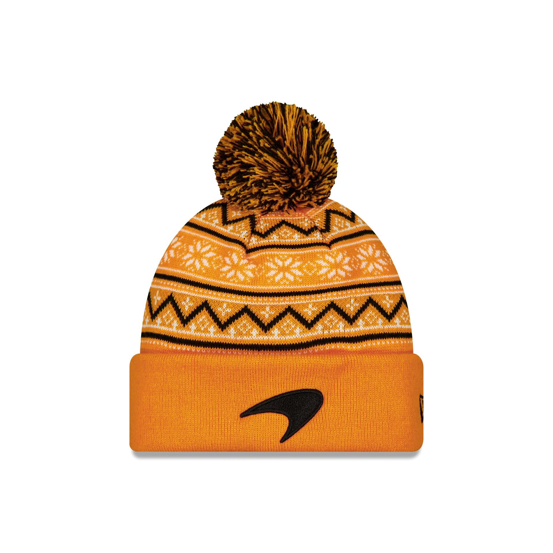 New Era 2023 McLaren Beanie Pom-Pom Papaya - Berretto Invernale Unisex
