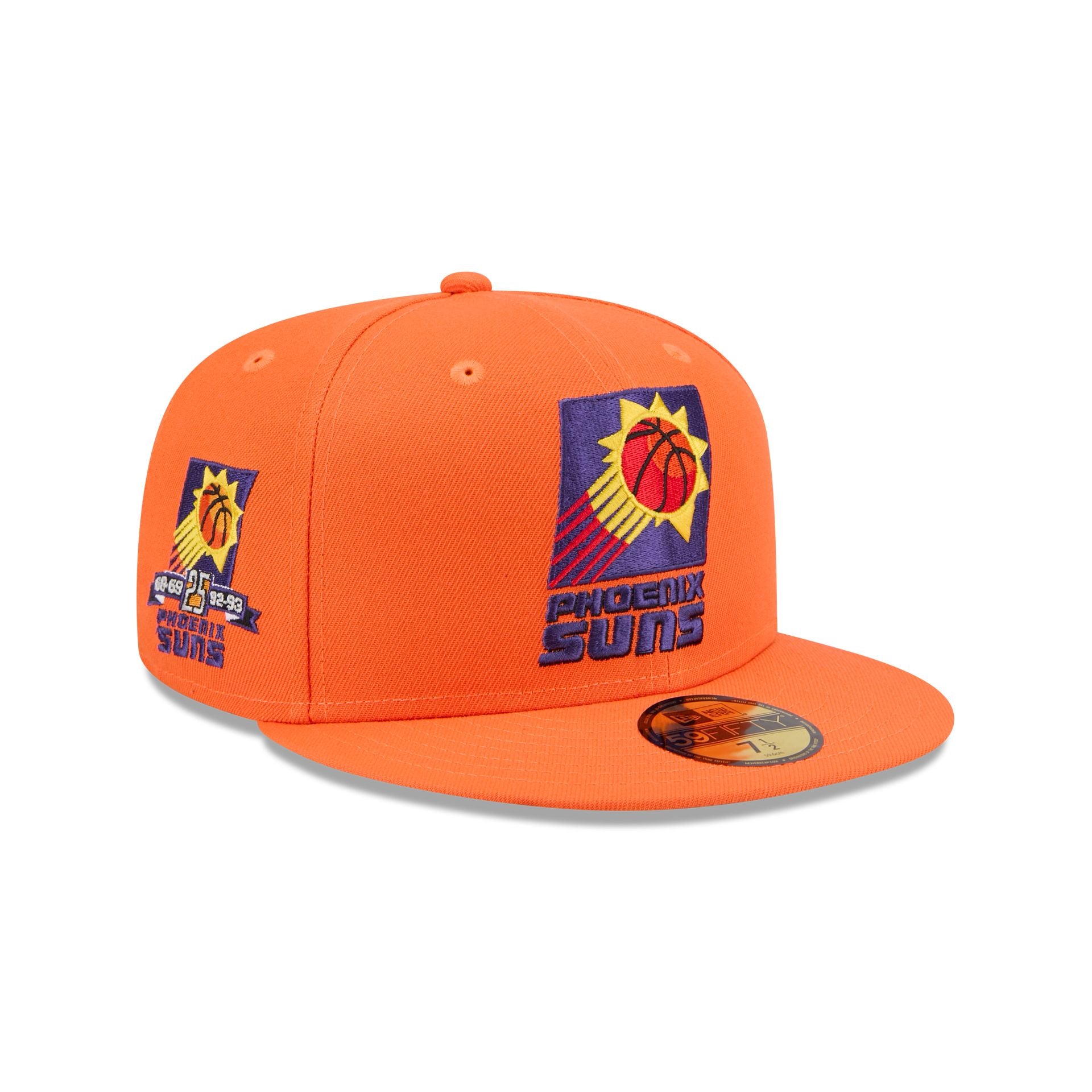 Phoenix Suns 1968-1991 Hardwood Classics Sidepatch 59FIFTY Fitted