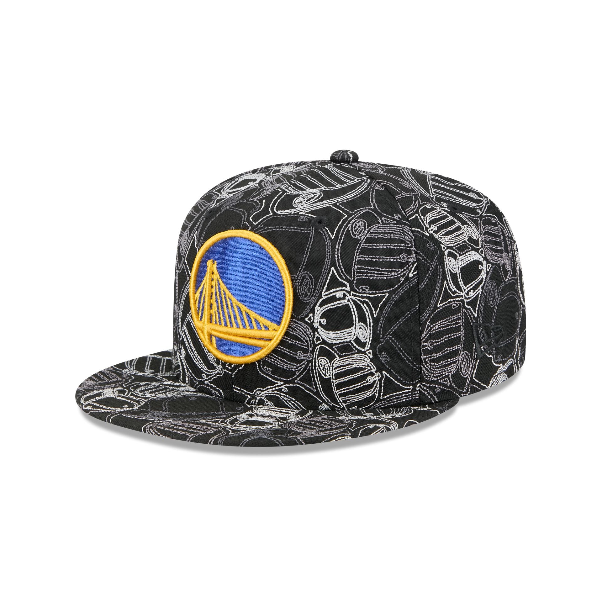 Golden State Warriors Cap Scramble 59FIFTY Fitted Hat – New Era Cap