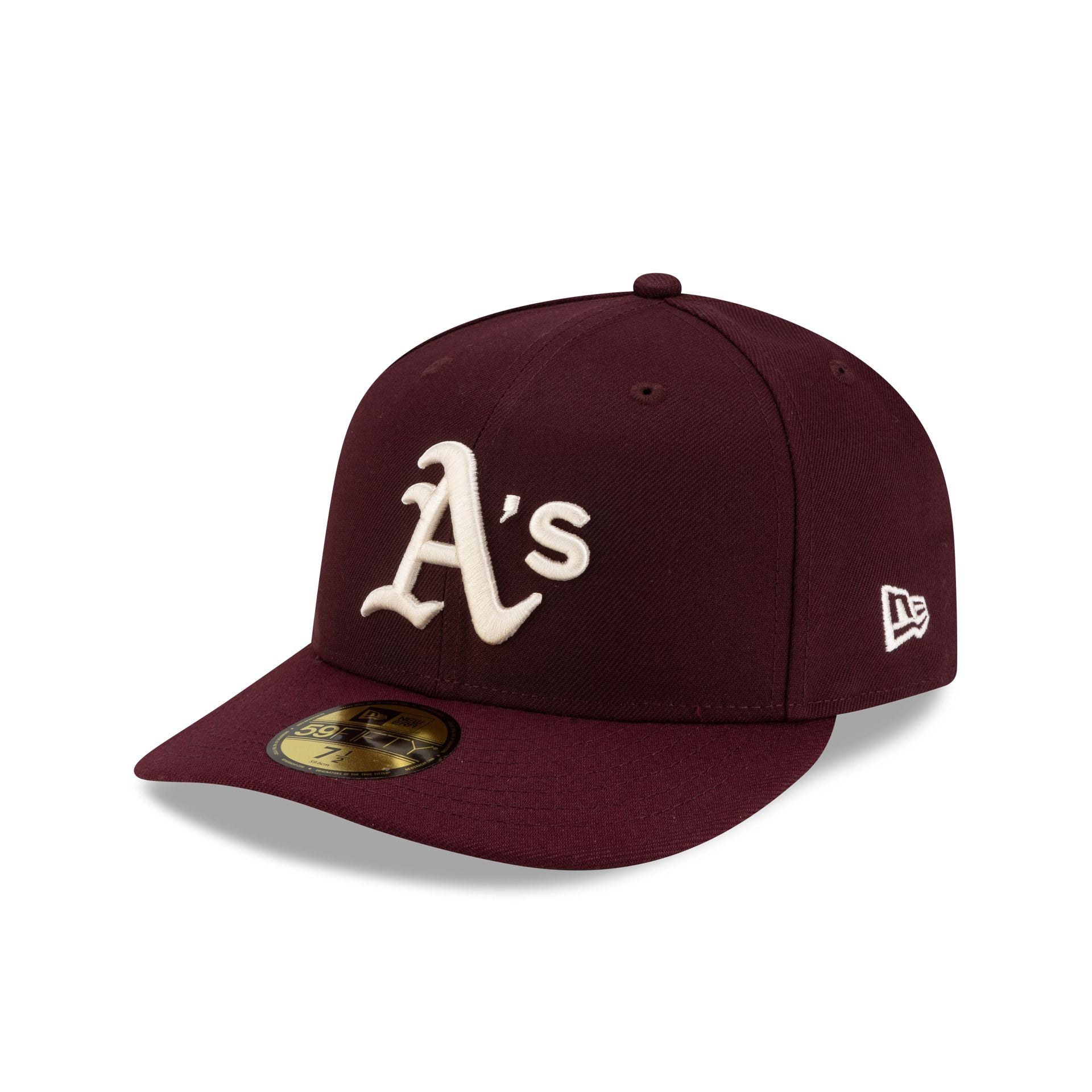 Athletics Maroon Pre-Curve 59FIFTY Fitted Hat – New Era Cap