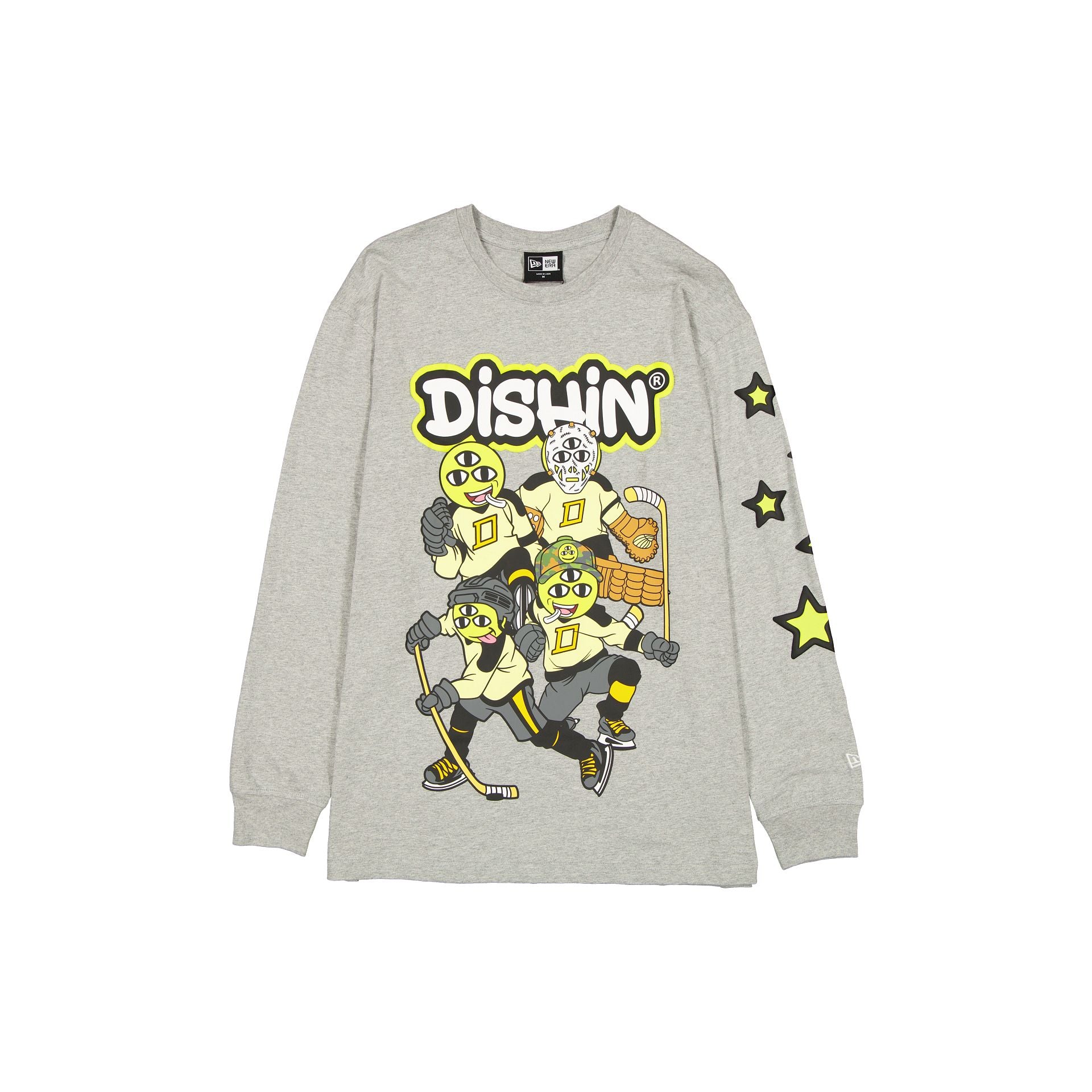 DISHIN® Long Sleeve T-Shirt – New Era Cap